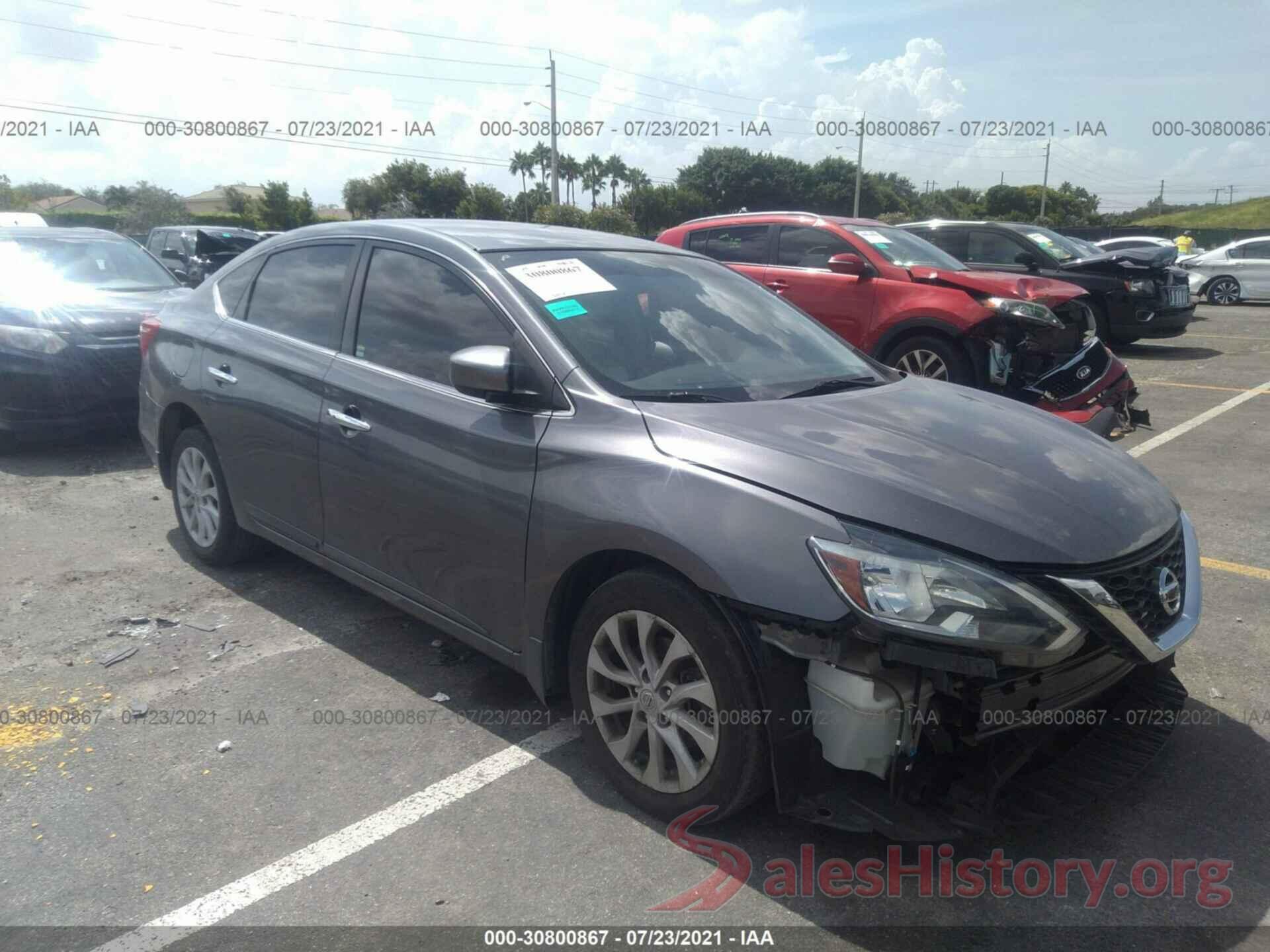 3N1AB7AP0JL623435 2018 NISSAN SENTRA