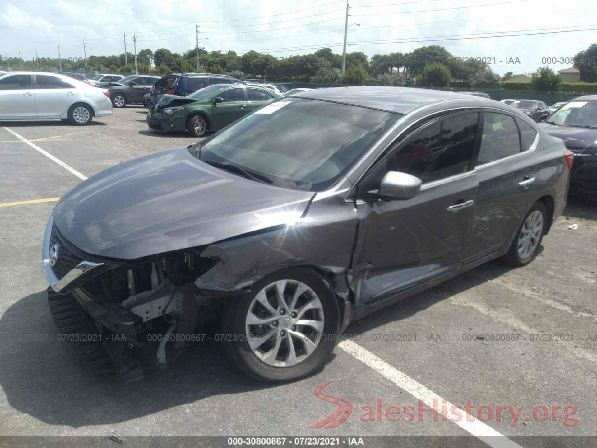 3N1AB7AP0JL623435 2018 NISSAN SENTRA