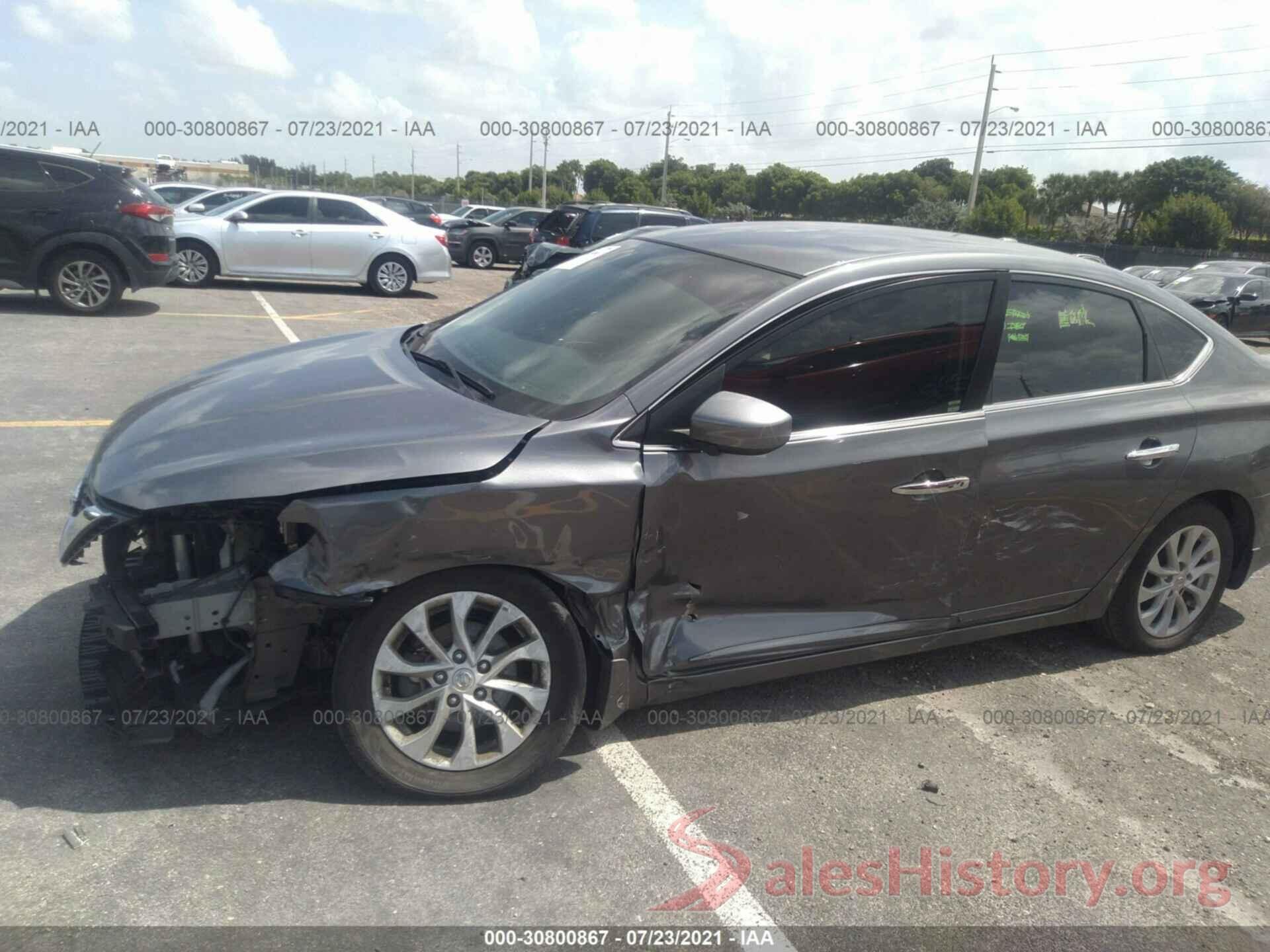 3N1AB7AP0JL623435 2018 NISSAN SENTRA