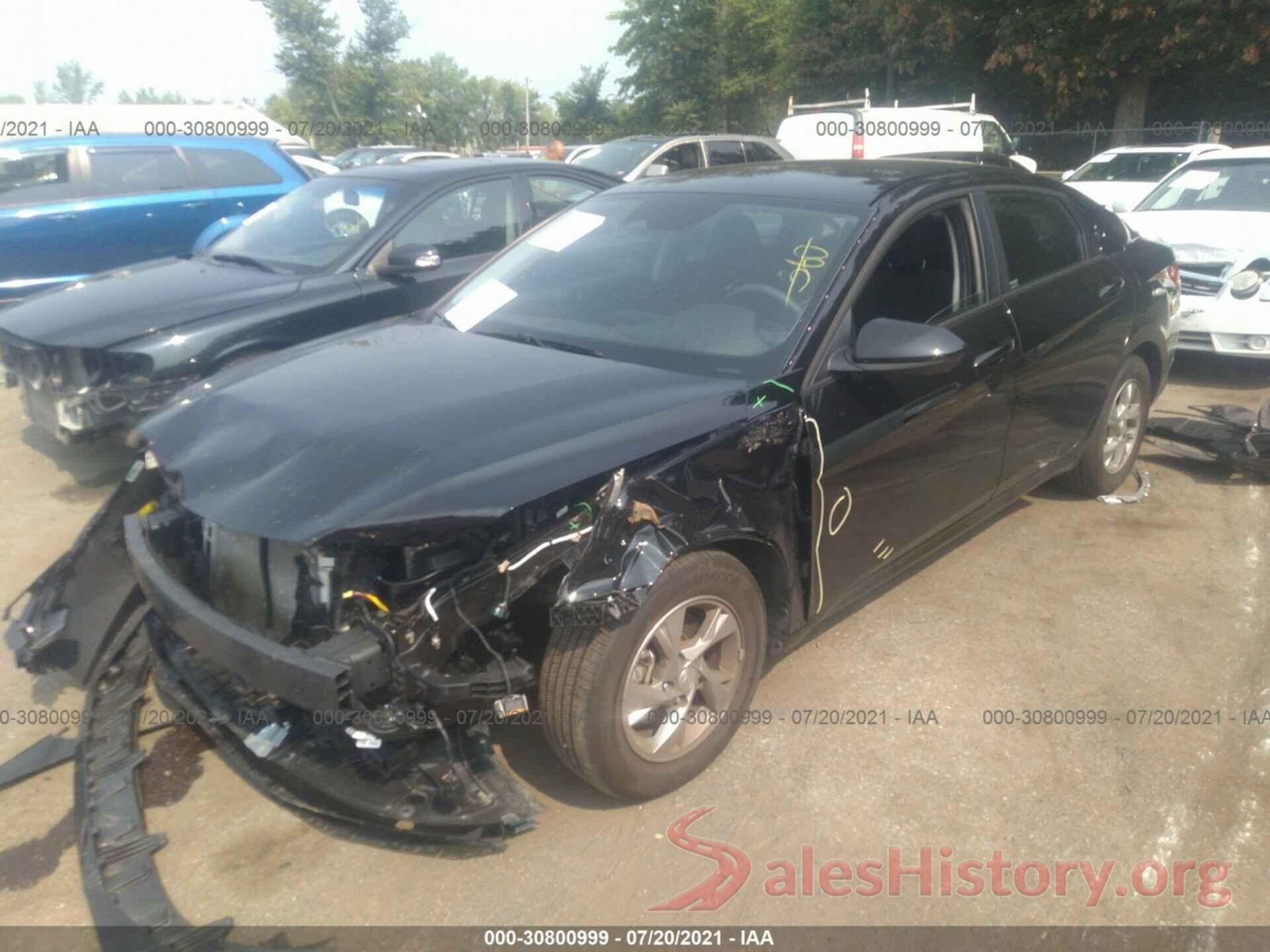 5NPLL4AGXMH040036 2021 HYUNDAI ELANTRA