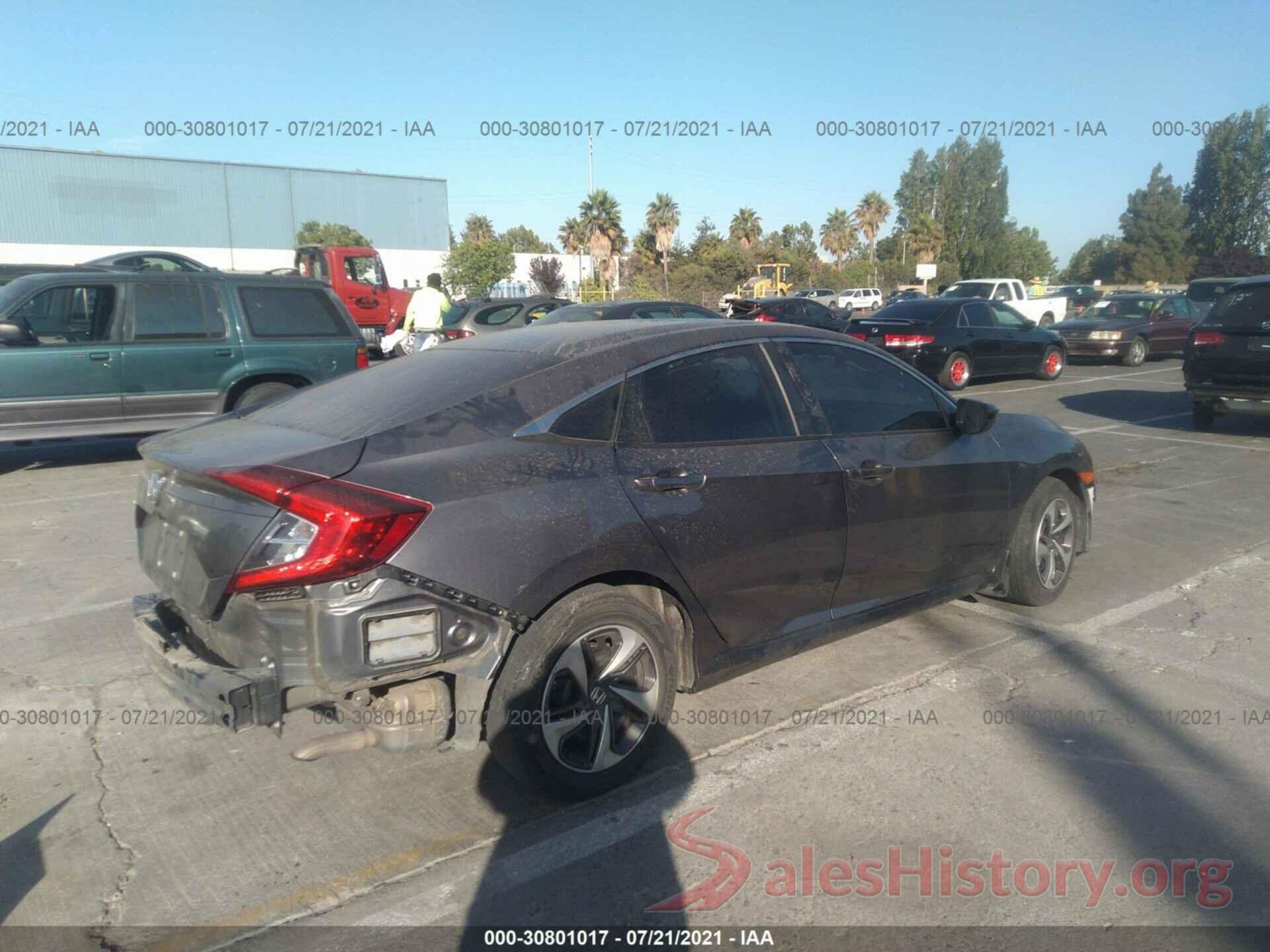 19XFC2F64KE211270 2019 HONDA CIVIC SEDAN