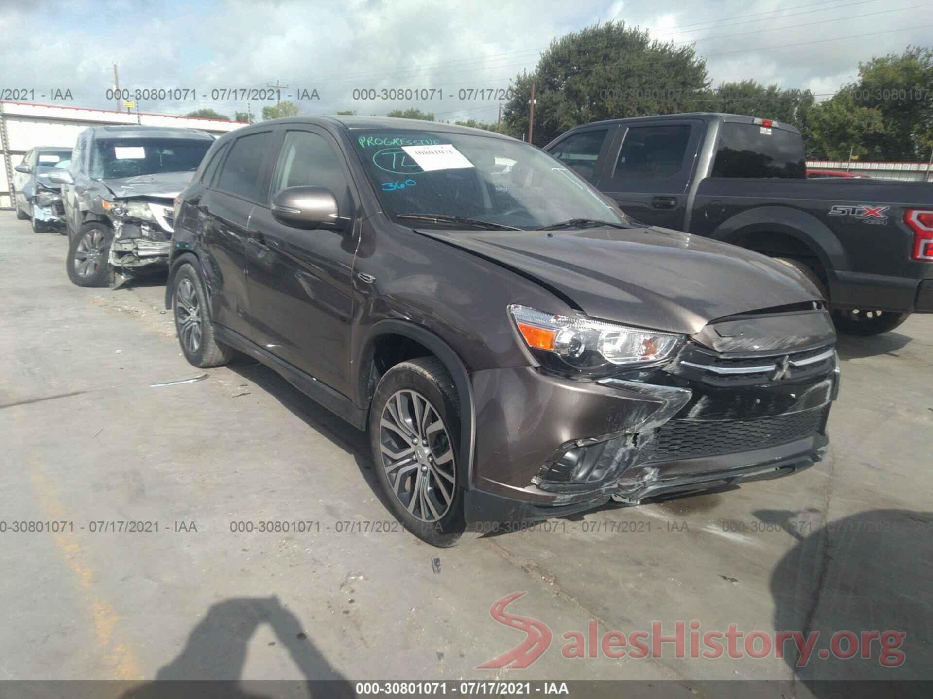 JA4AP3AU8JZ031166 2018 MITSUBISHI OUTLANDER SPORT