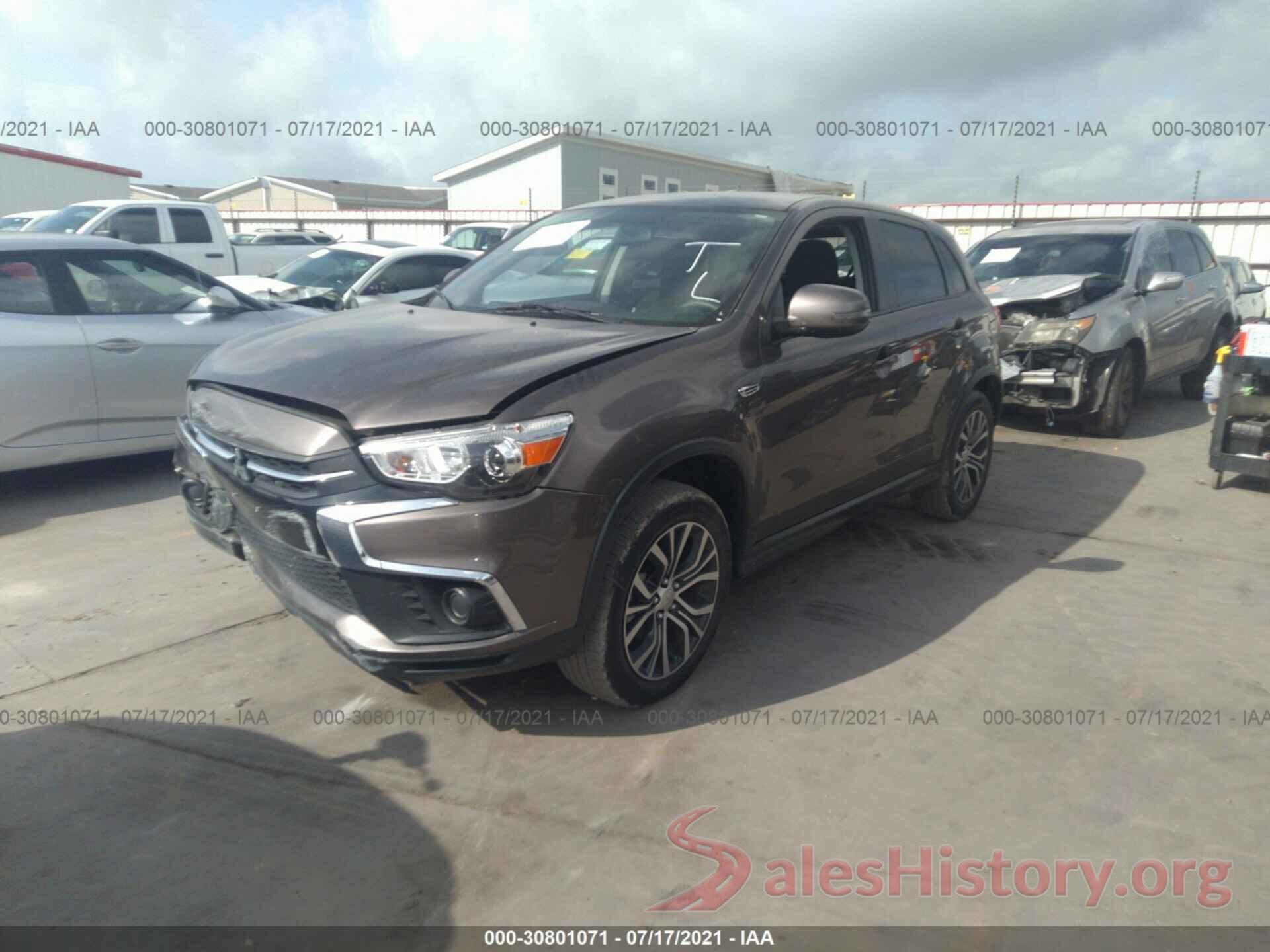 JA4AP3AU8JZ031166 2018 MITSUBISHI OUTLANDER SPORT