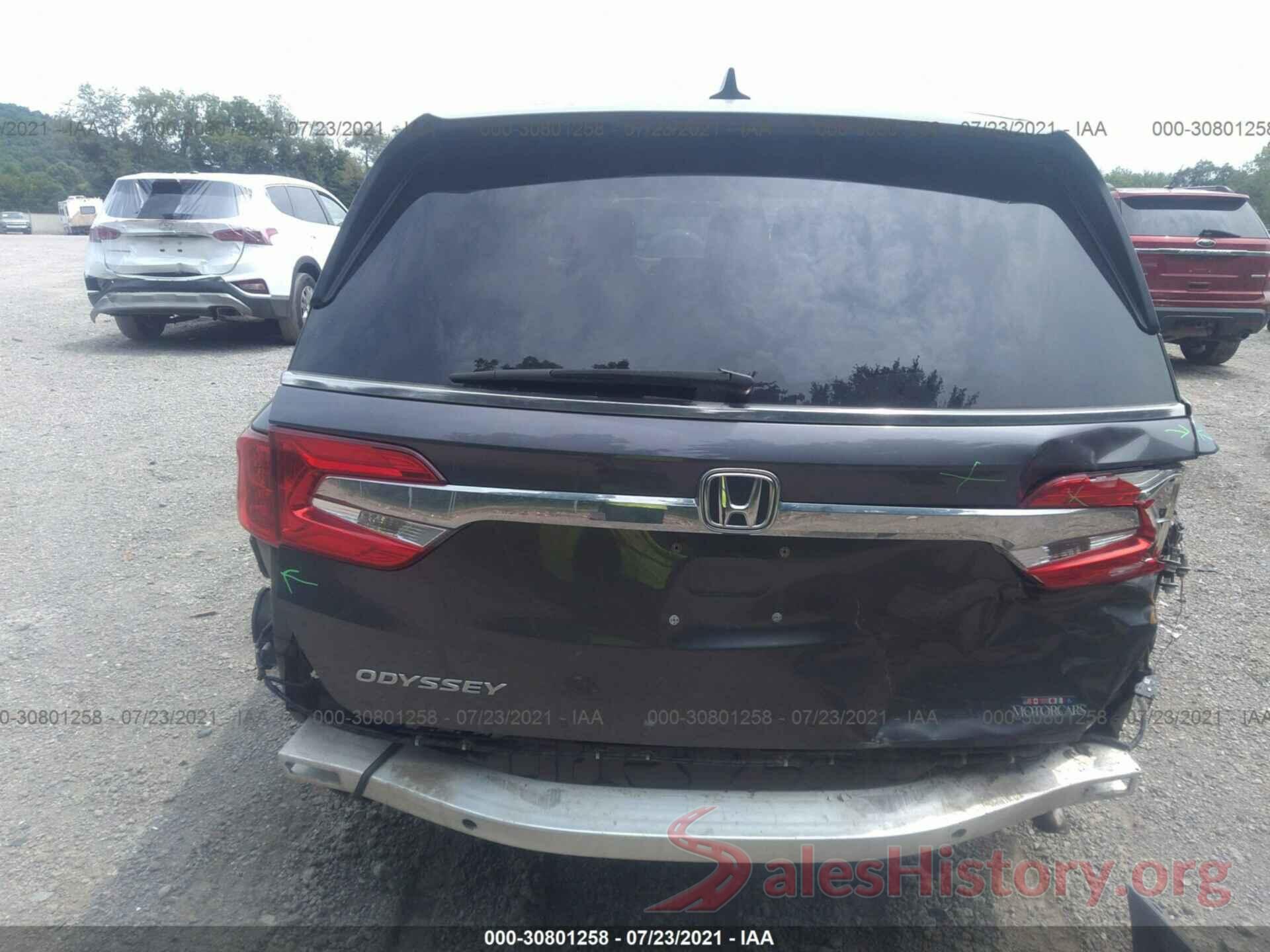 5FNRL6H53JB091544 2018 HONDA ODYSSEY