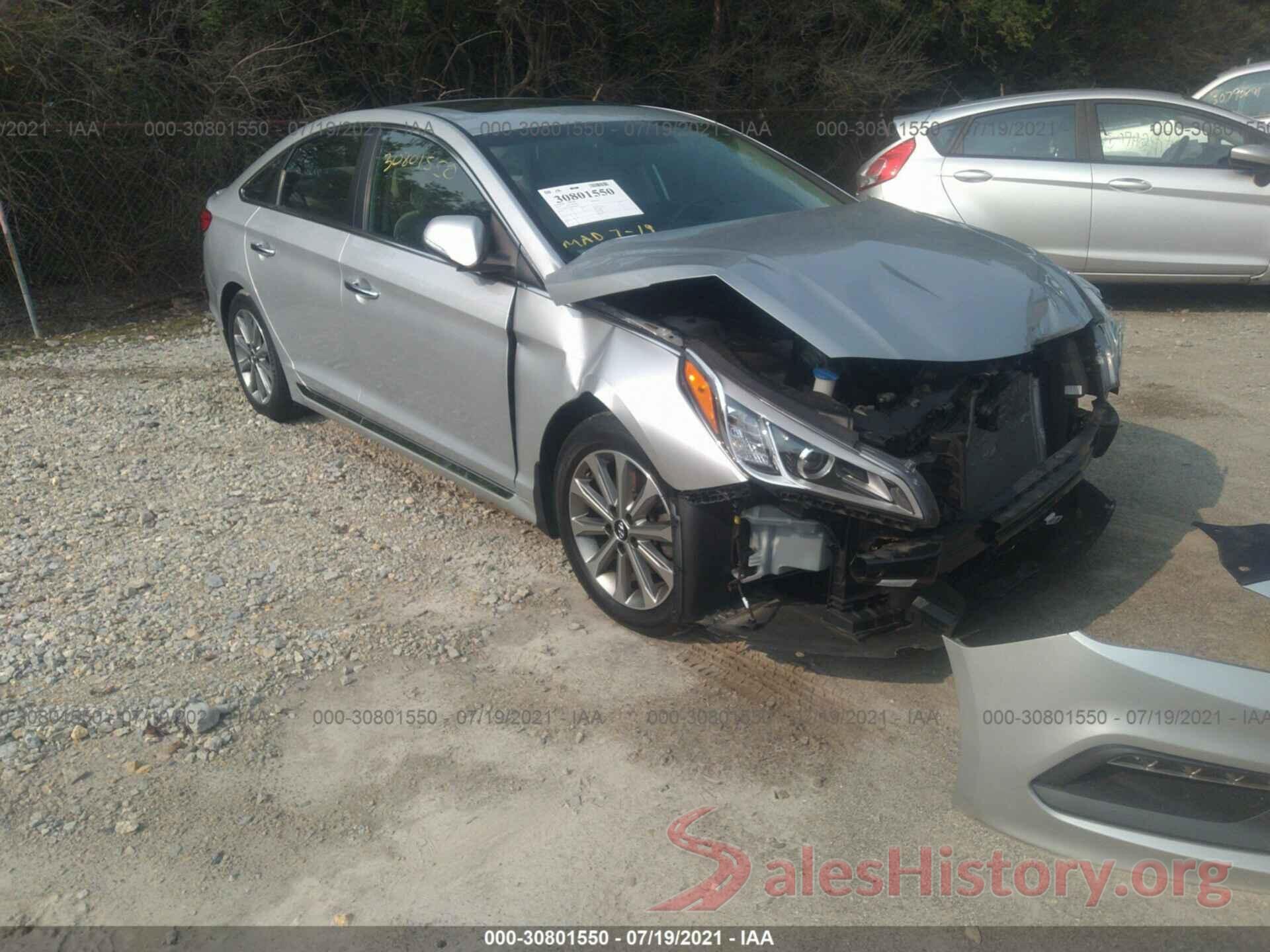 5NPE34AF0HH459860 2017 HYUNDAI SONATA