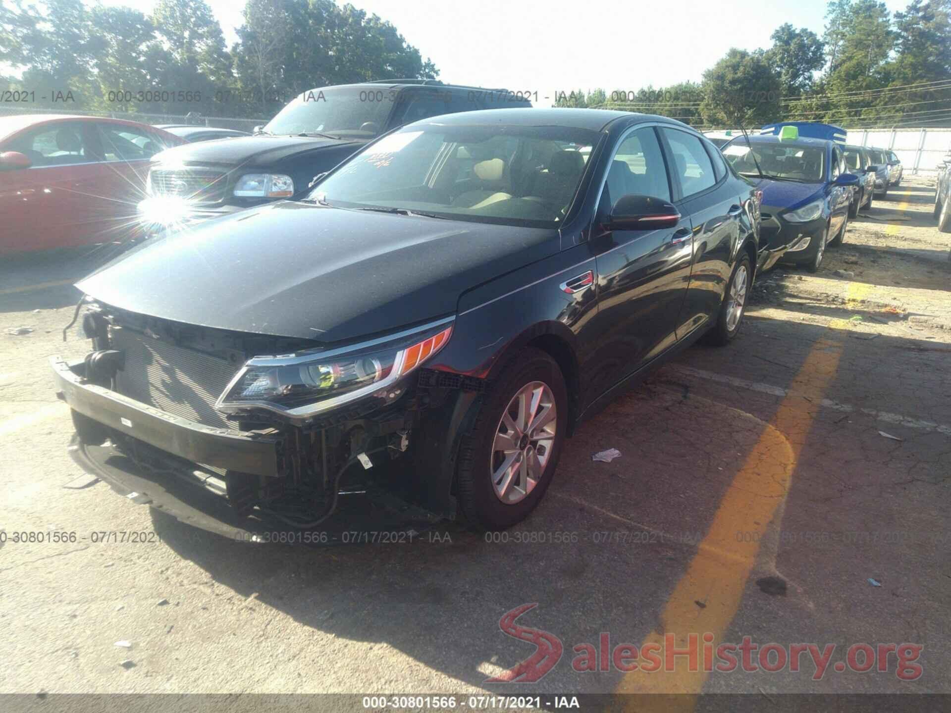 KNAGT4L3XG5078833 2016 KIA OPTIMA