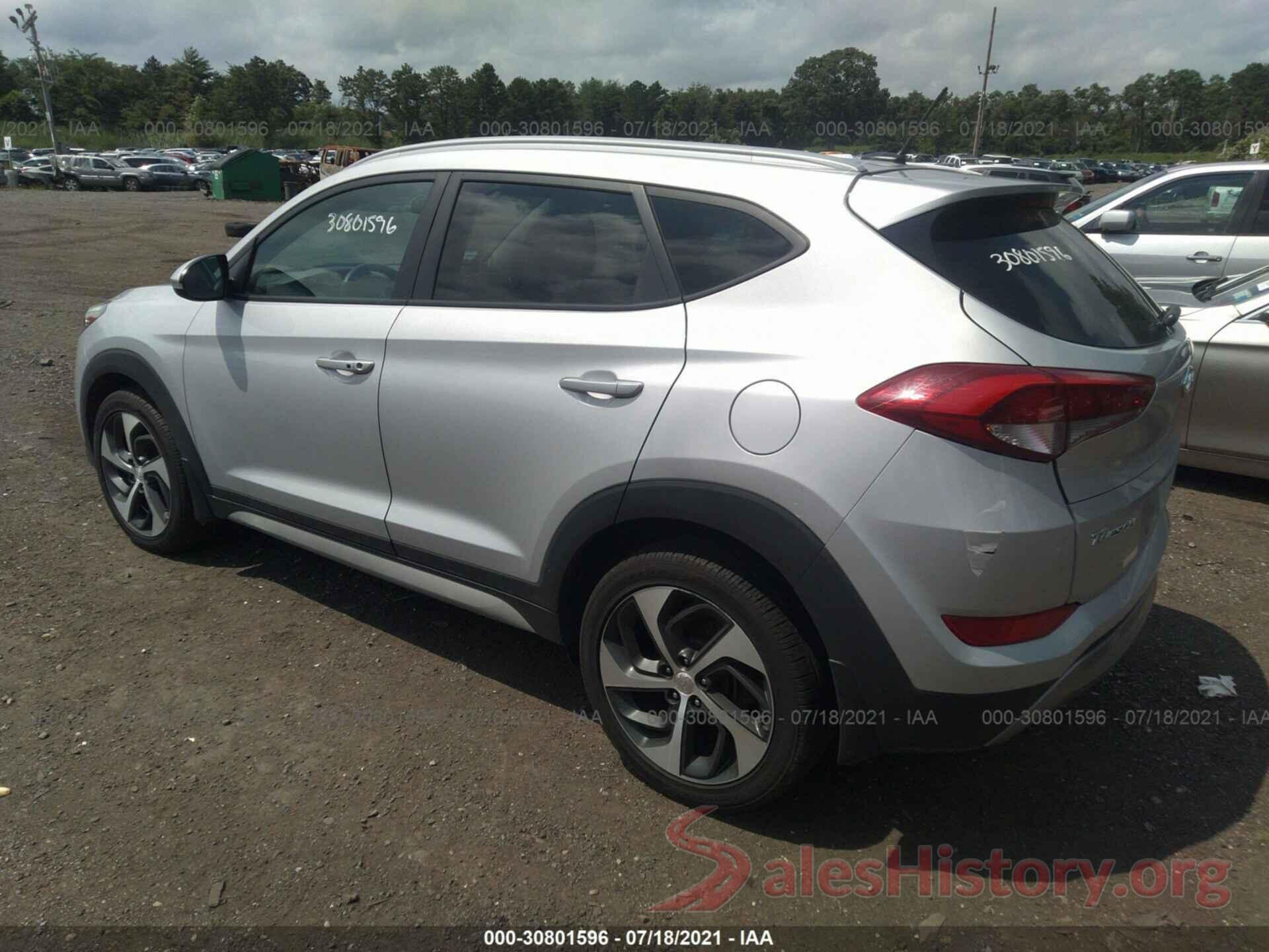 KM8J3CA2XHU406526 2017 HYUNDAI TUCSON