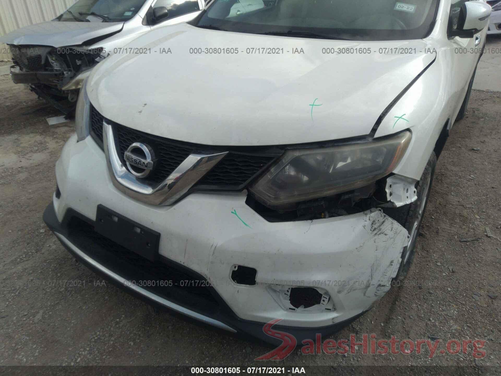 5N1AT2MN6GC737754 2016 NISSAN ROGUE