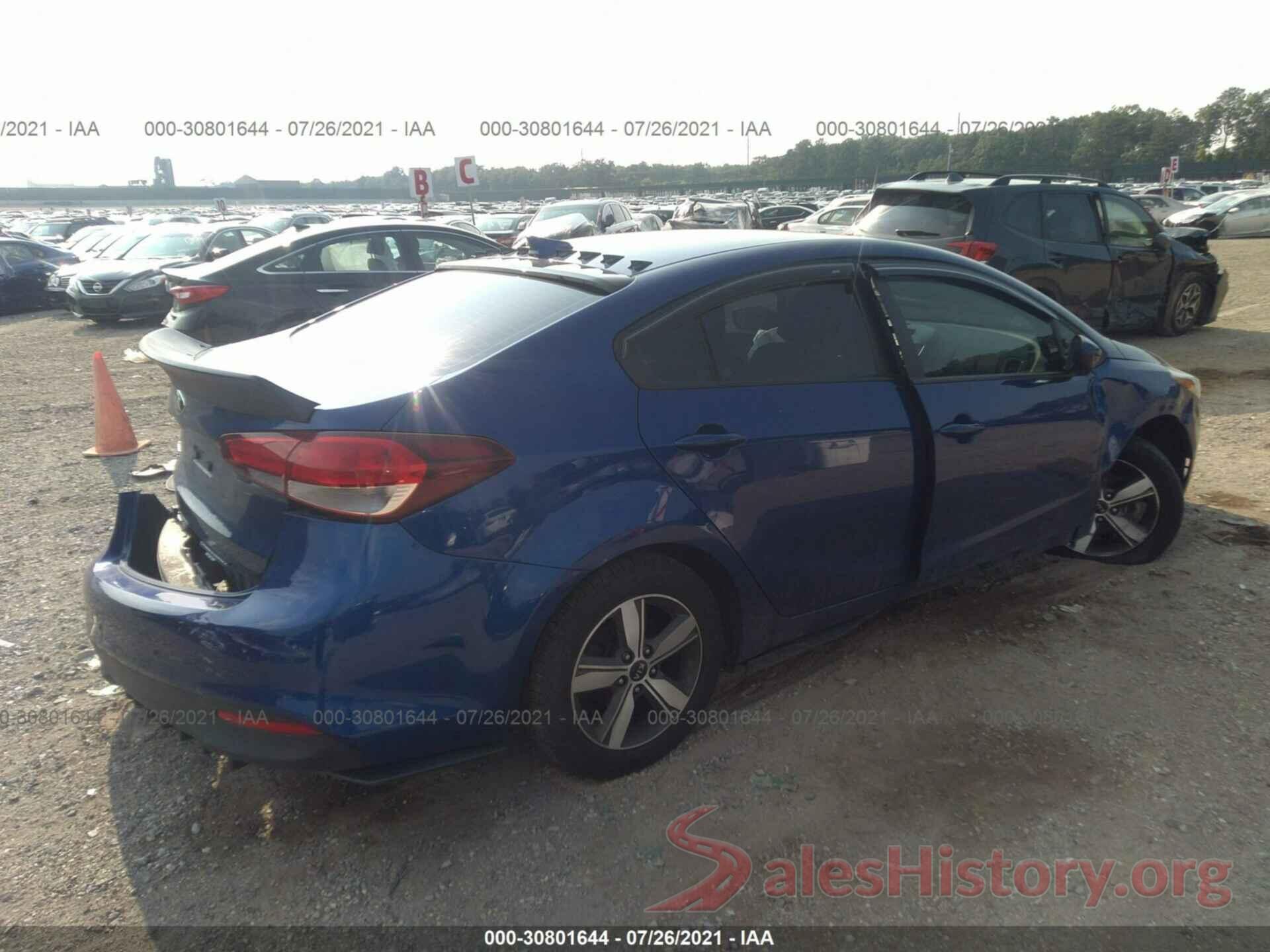 3KPFL4A72JE199033 2018 KIA FORTE