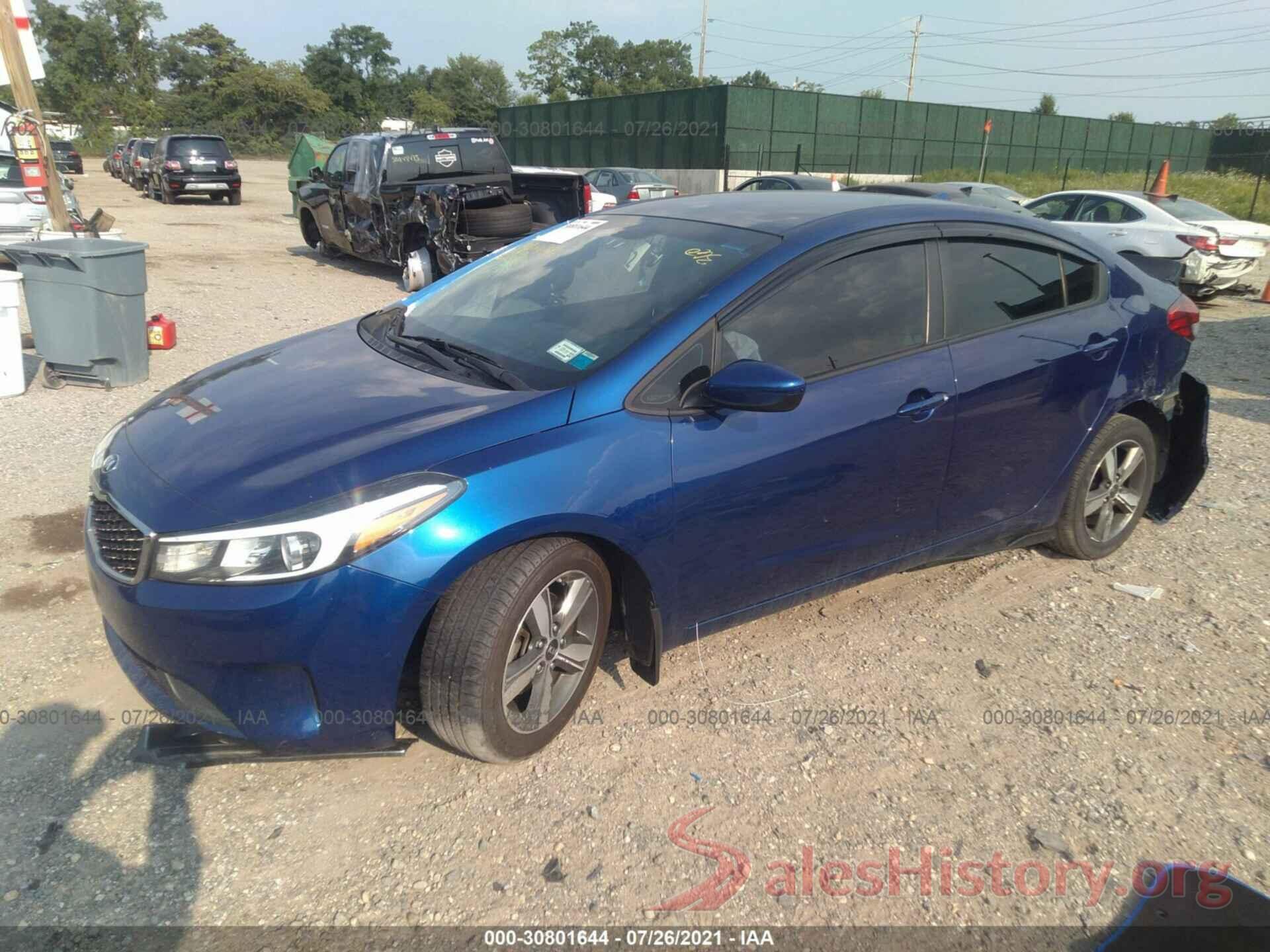 3KPFL4A72JE199033 2018 KIA FORTE