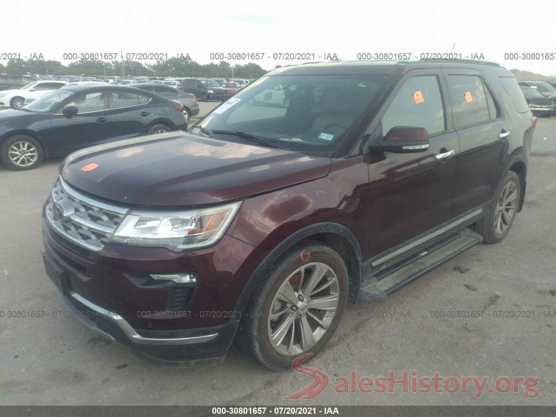 1FM5K7FH8JGB78300 2018 FORD EXPLORER