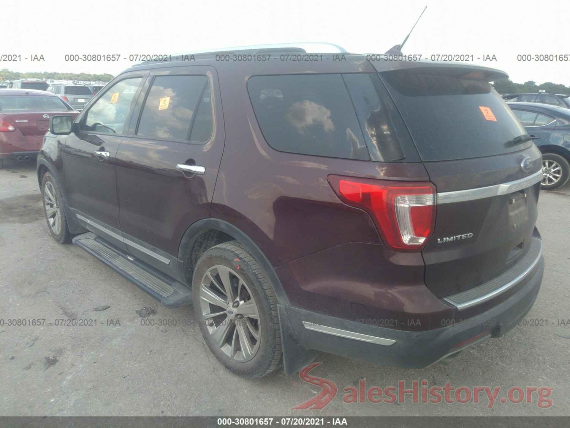 1FM5K7FH8JGB78300 2018 FORD EXPLORER