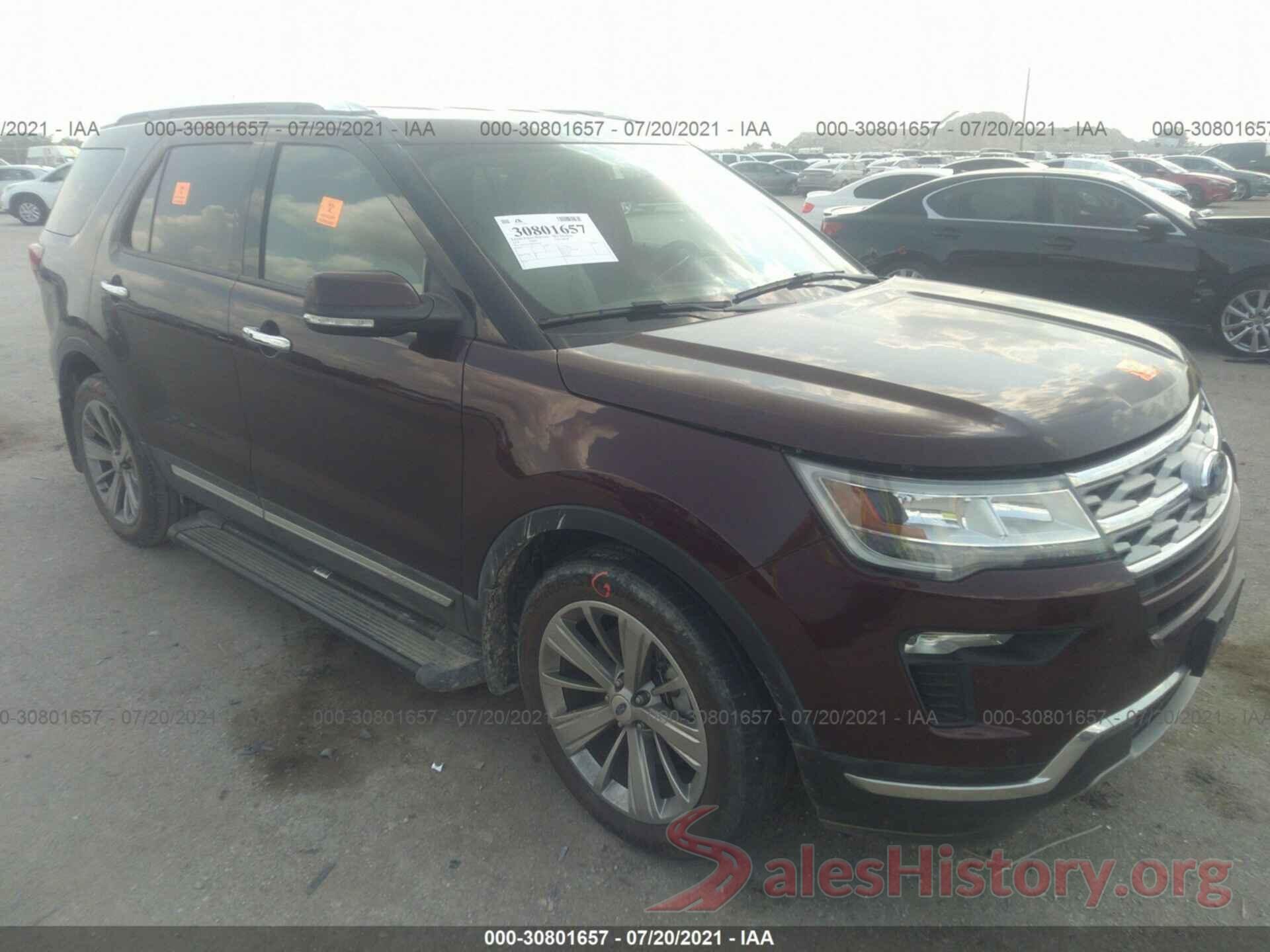 1FM5K7FH8JGB78300 2018 FORD EXPLORER