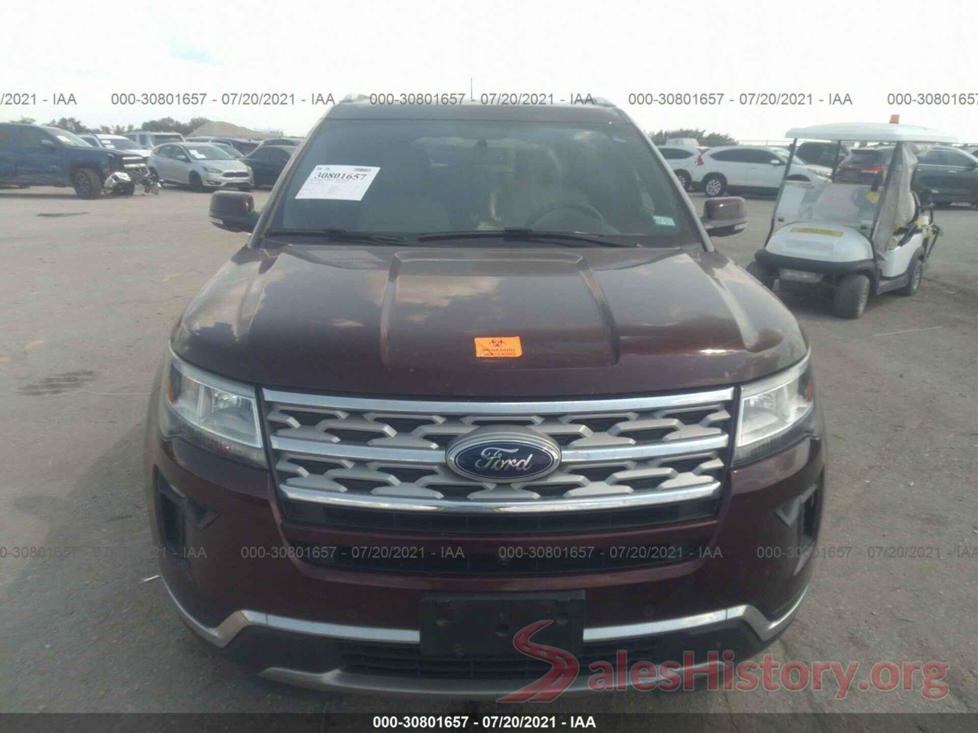 1FM5K7FH8JGB78300 2018 FORD EXPLORER