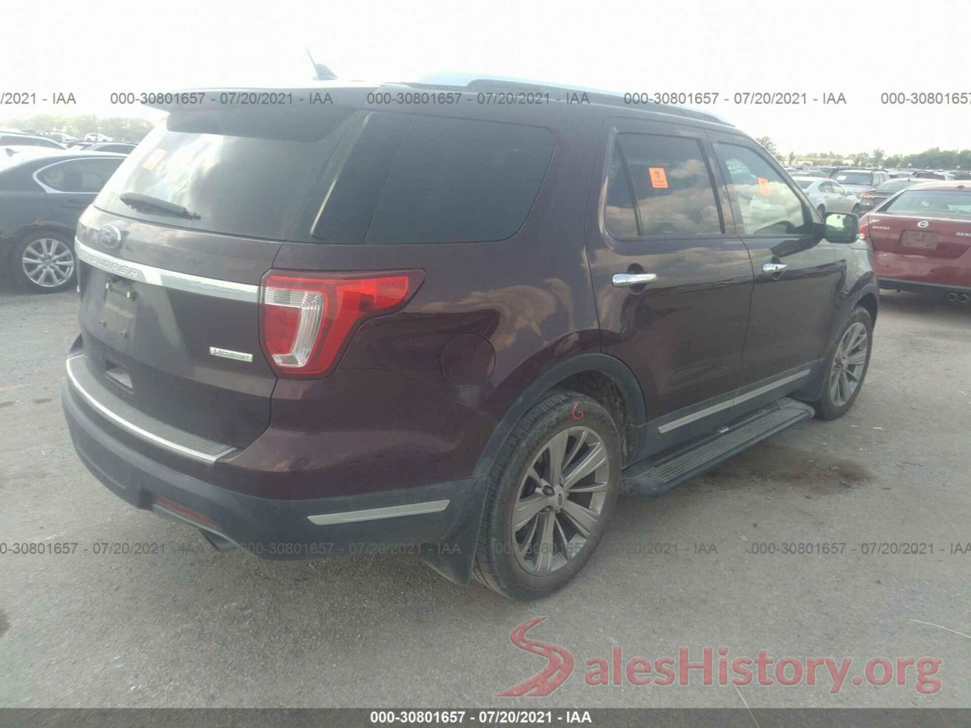 1FM5K7FH8JGB78300 2018 FORD EXPLORER