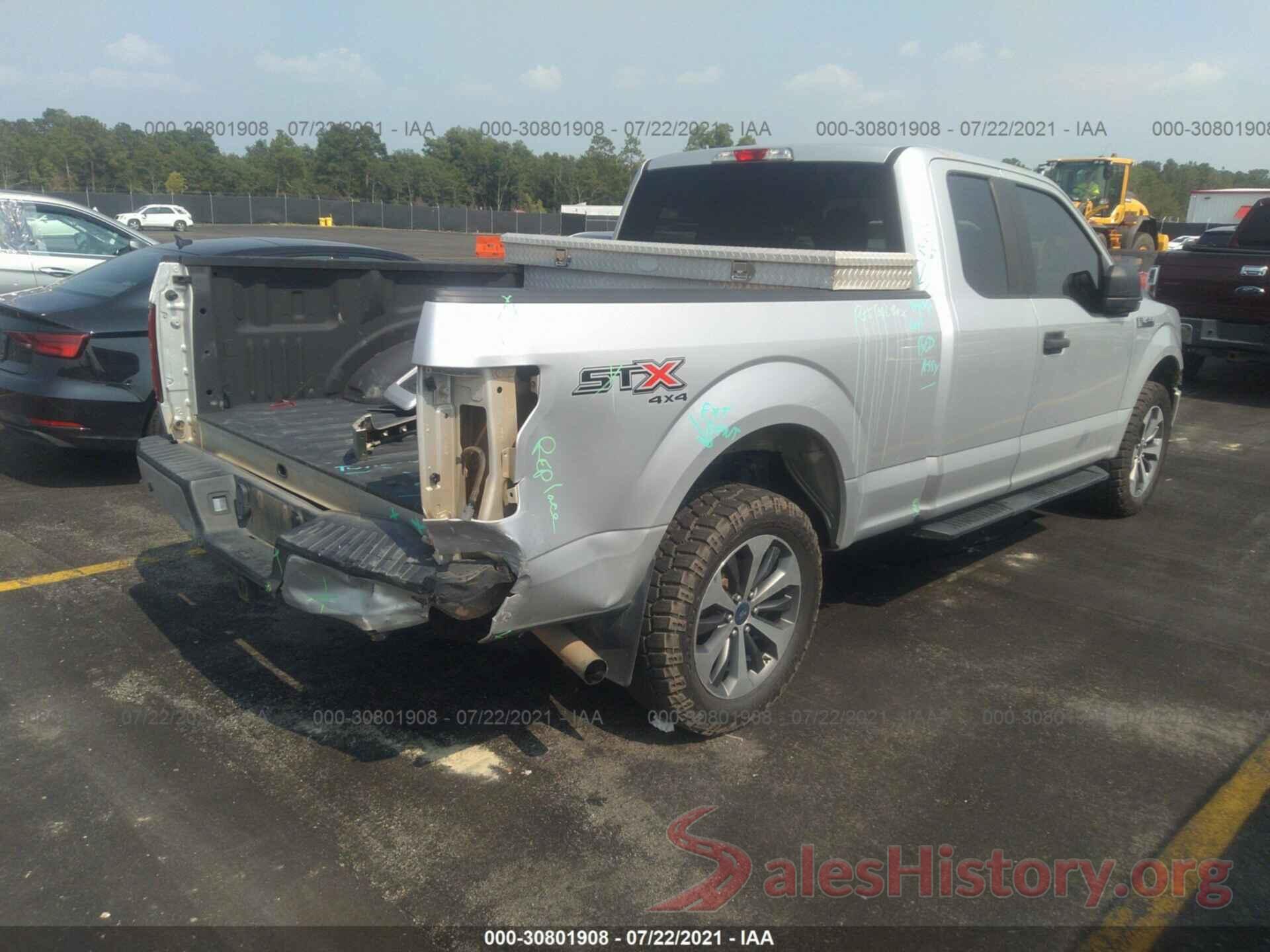 1FTFX1E50KKC18205 2019 FORD F-150