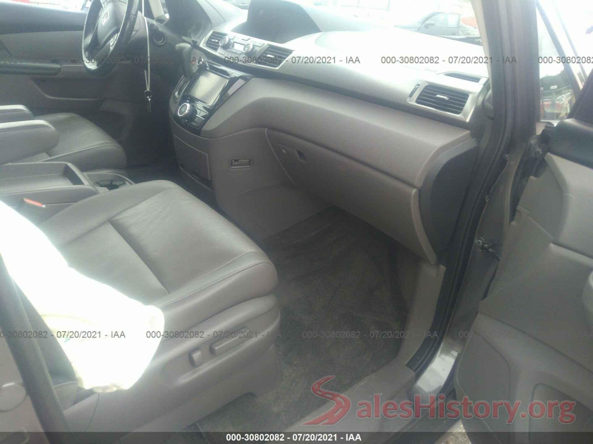 5FNRL5H6XGB071495 2016 HONDA ODYSSEY