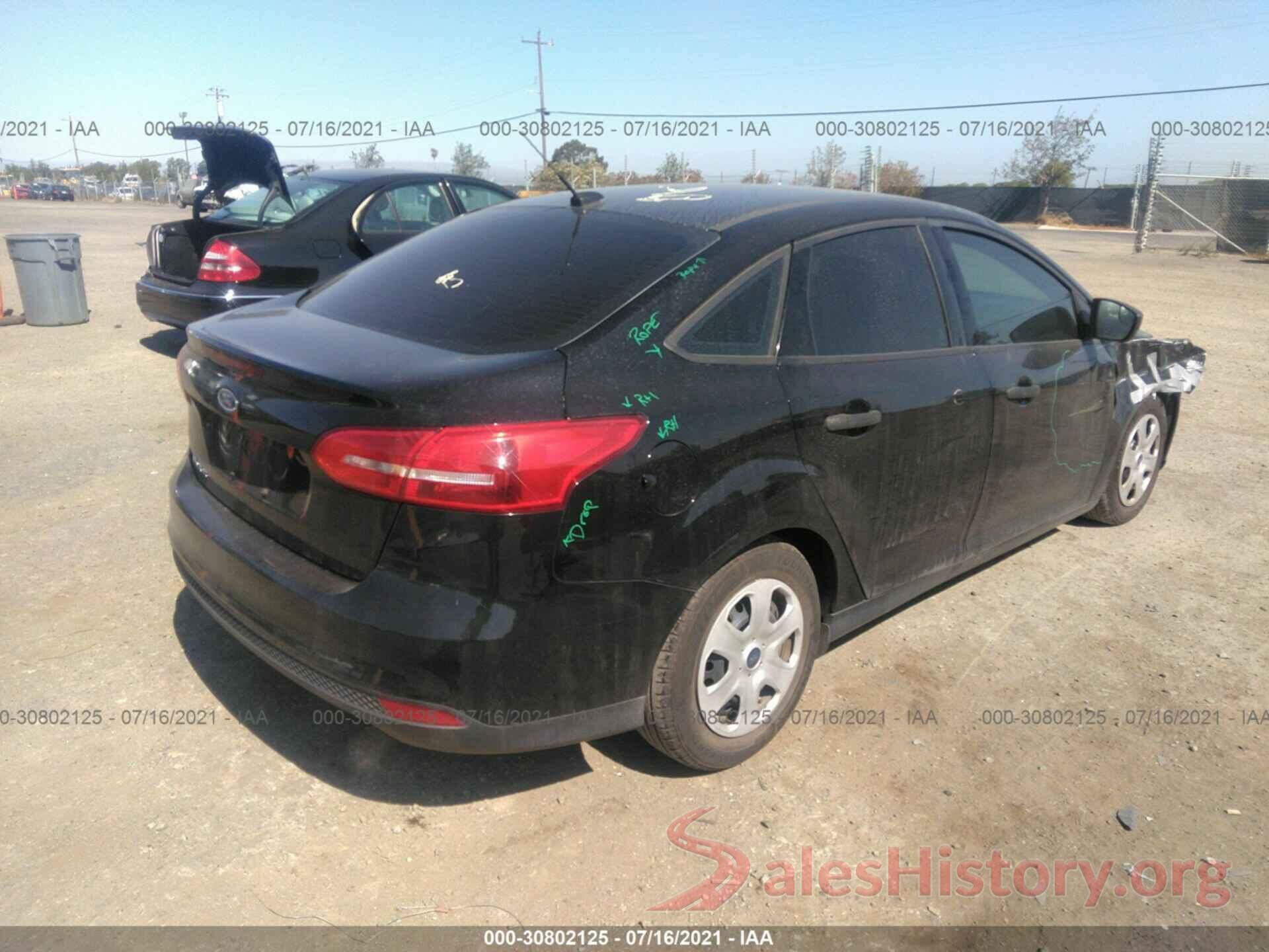 1FADP3E22GL293942 2016 FORD FOCUS