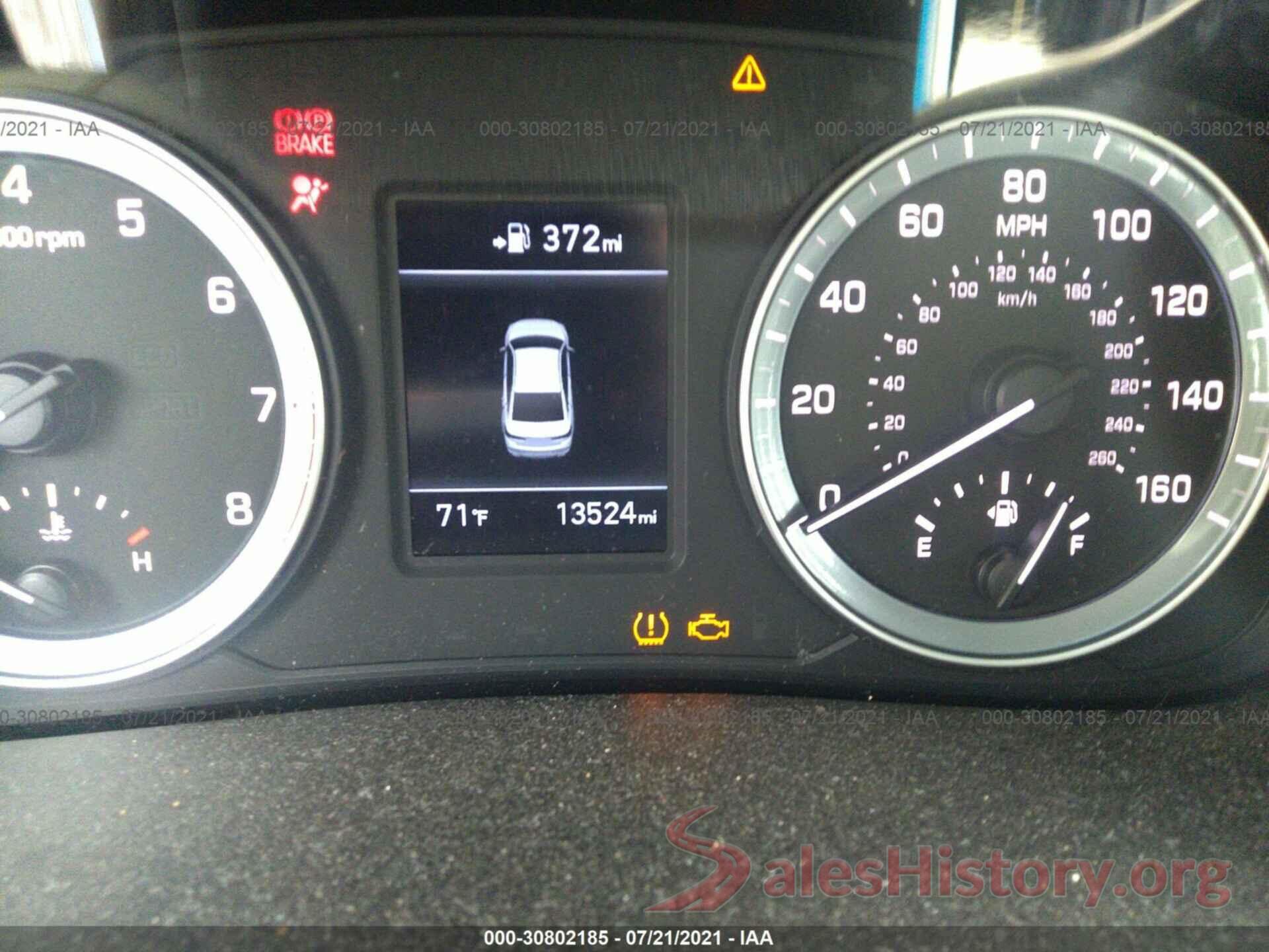 5NPE24AF7KH775198 2019 HYUNDAI SONATA