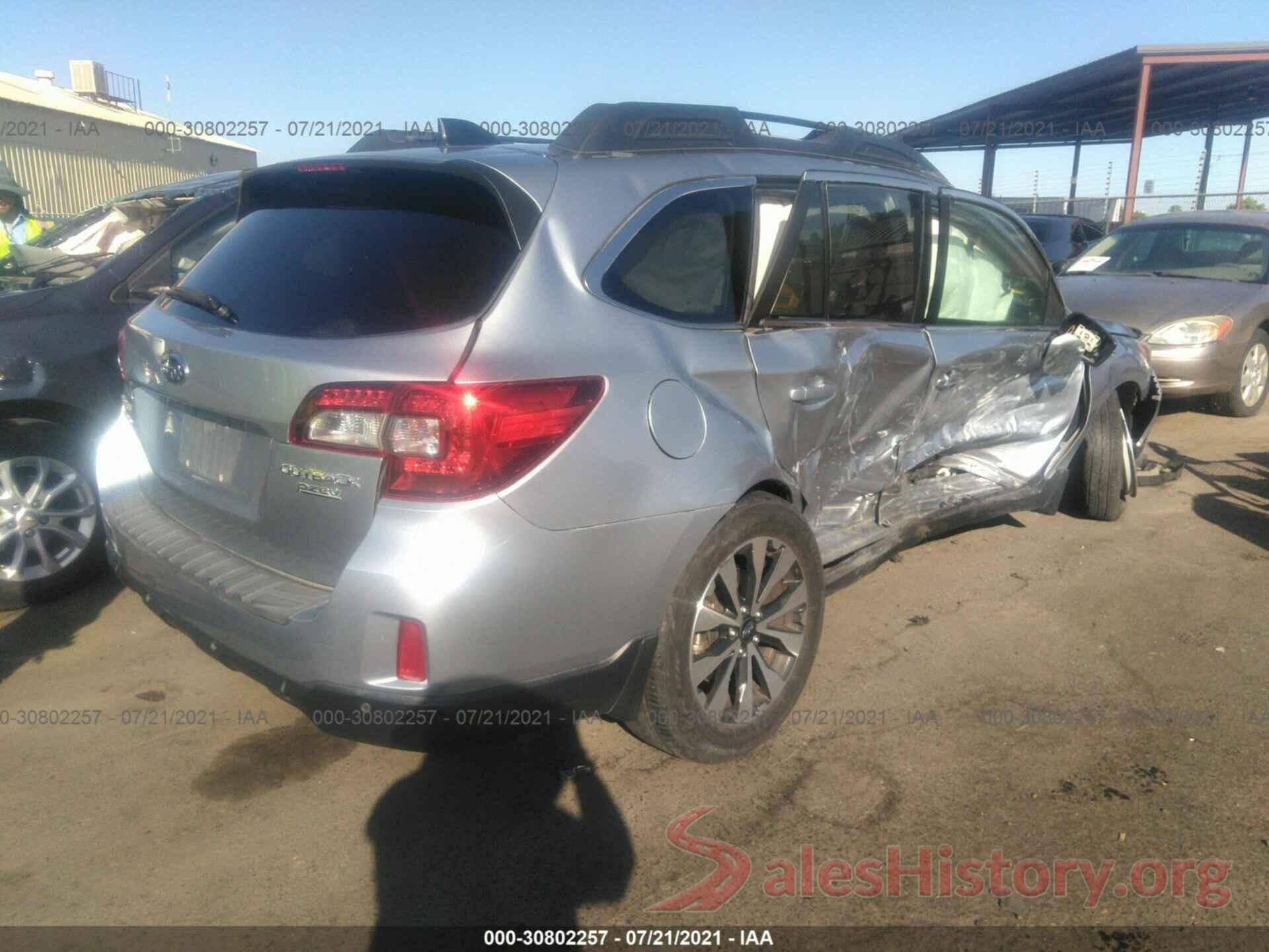 4S4BSANC9H3378061 2017 SUBARU OUTBACK