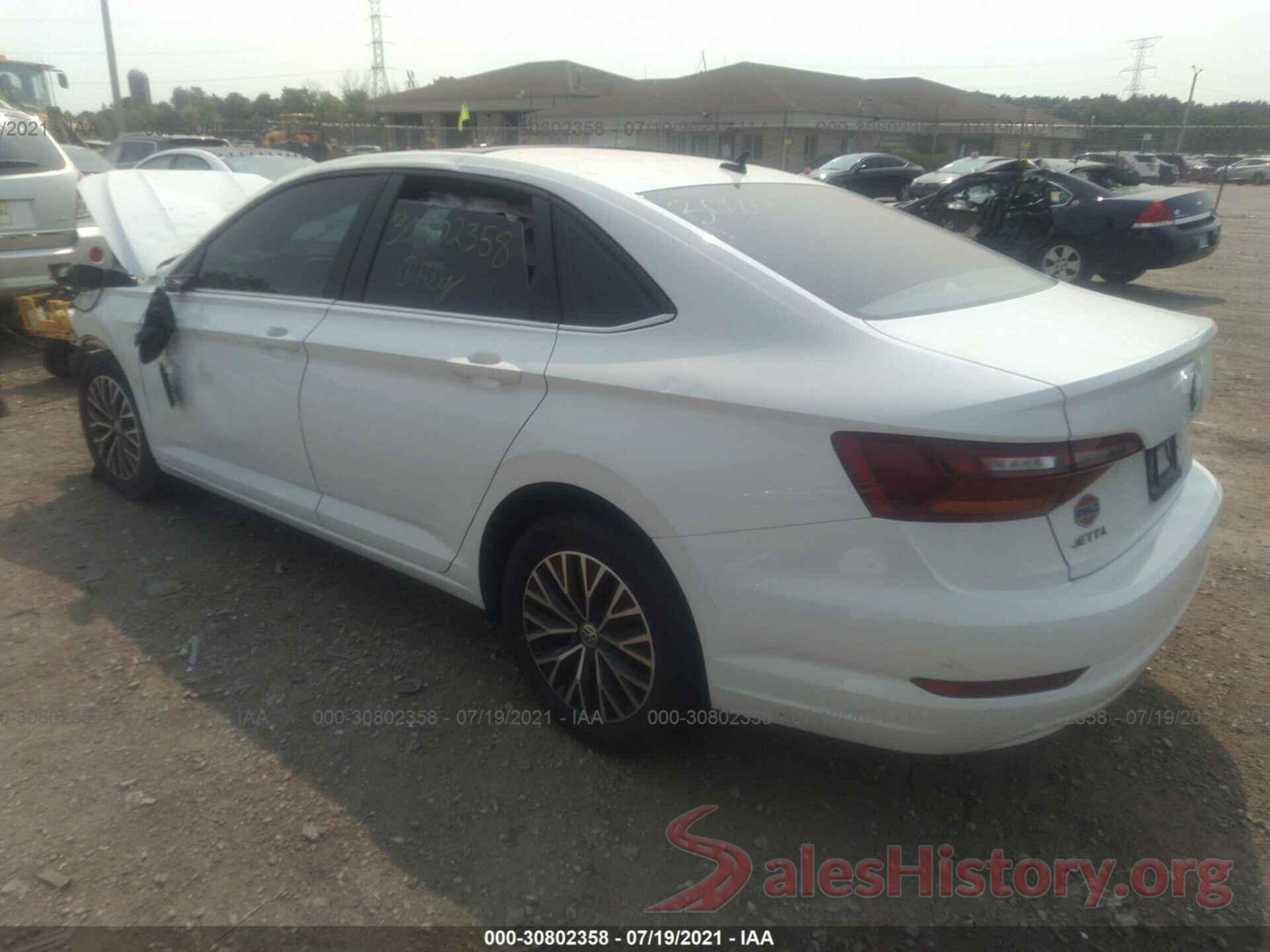 3VWC57BU8KM187332 2019 VOLKSWAGEN JETTA