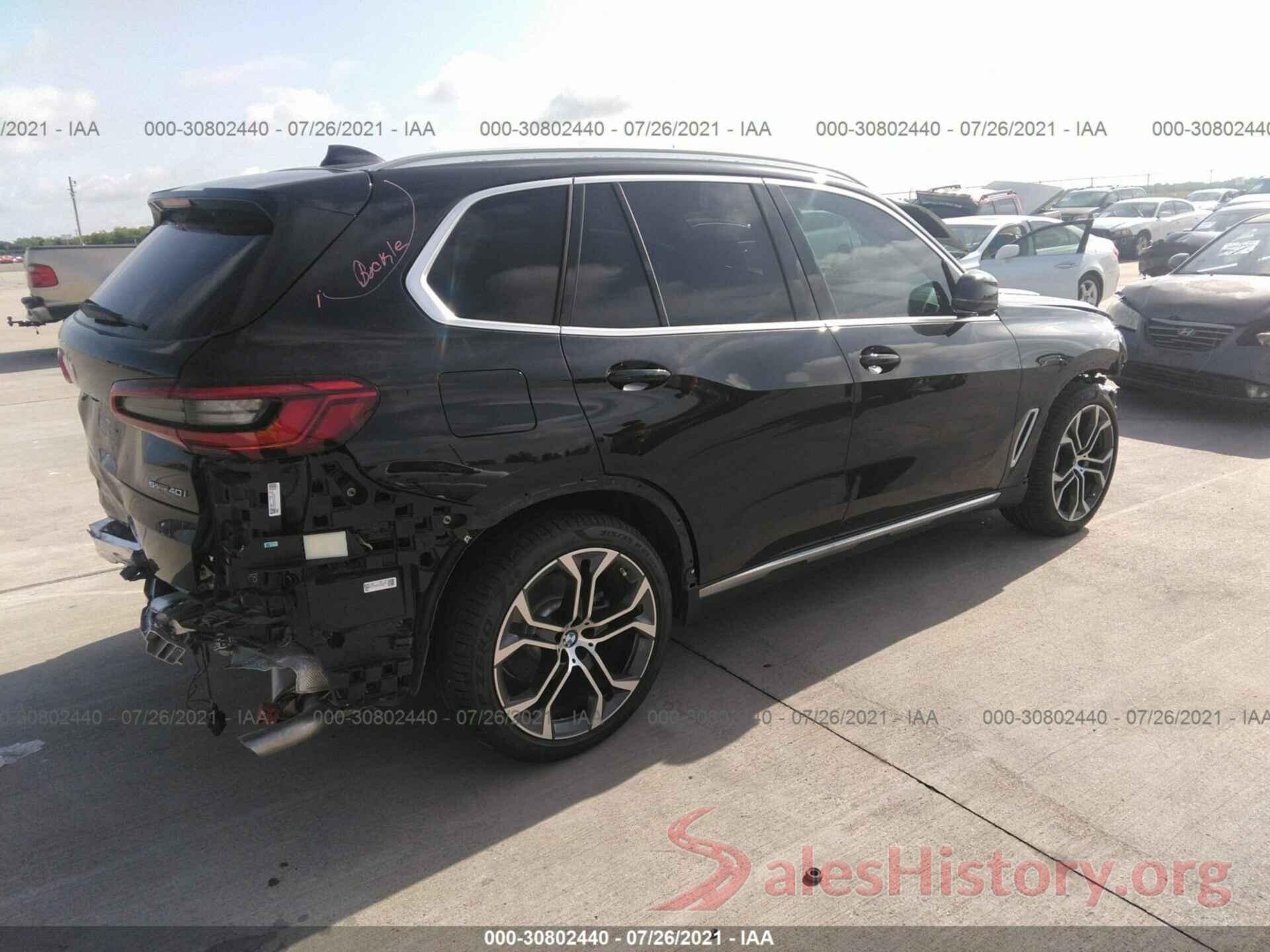 5UXCR4C02LLW65005 2020 BMW X5