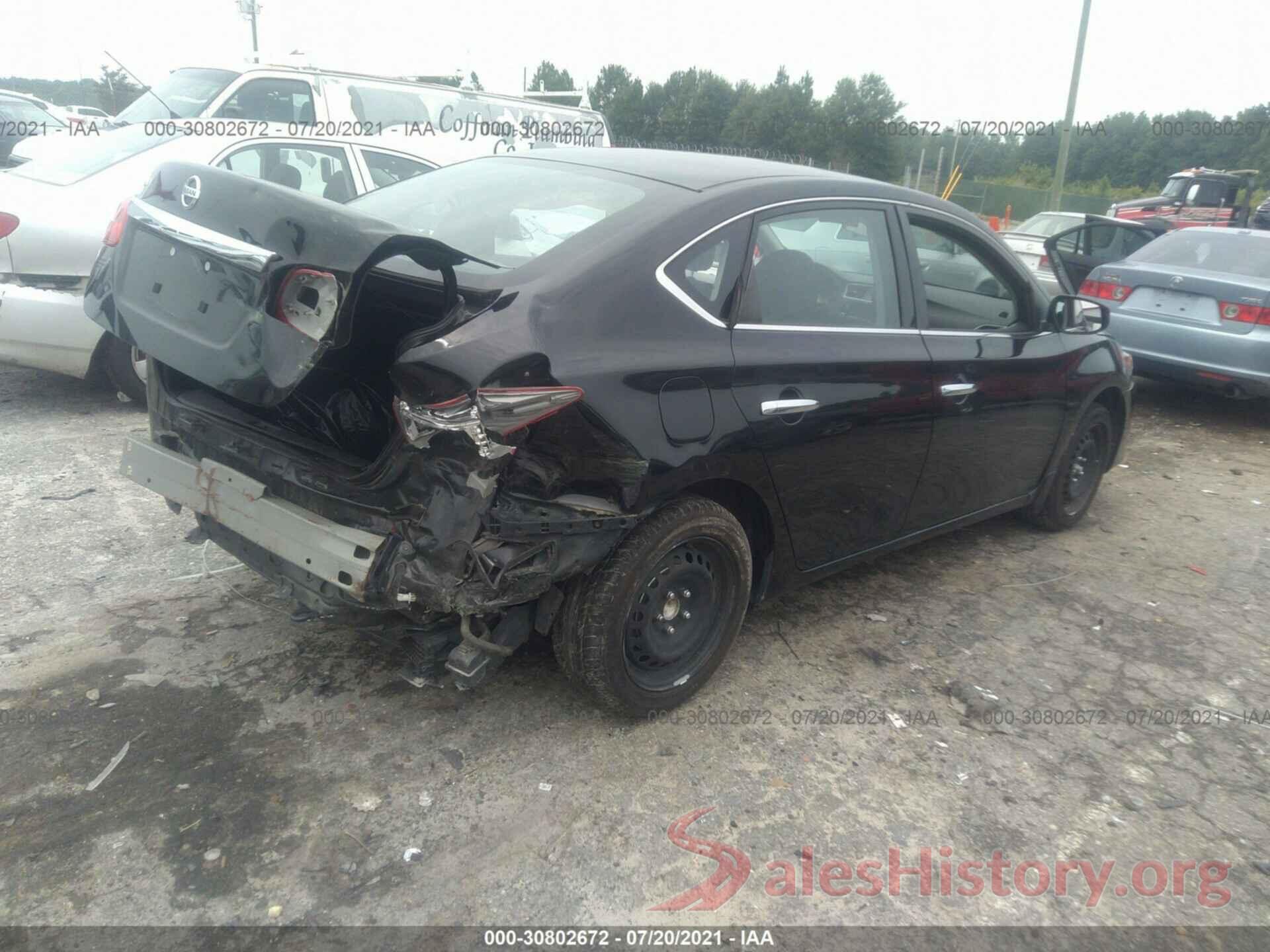 3N1AB7AP0GY256791 2016 NISSAN SENTRA