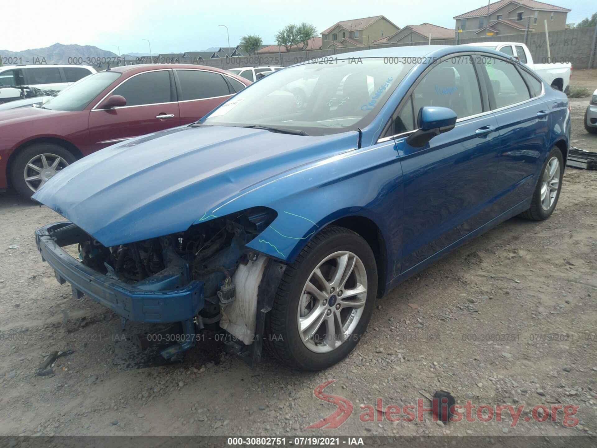 3FA6P0HD9JR252544 2018 FORD FUSION