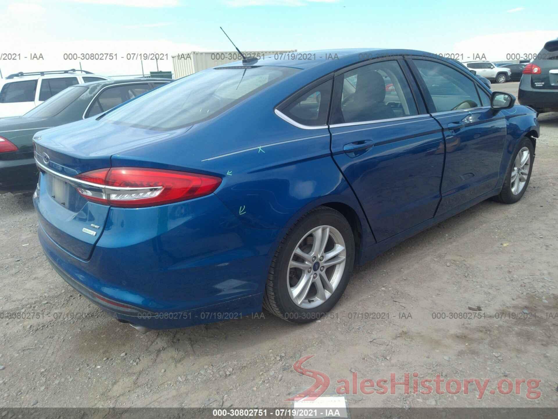 3FA6P0HD9JR252544 2018 FORD FUSION