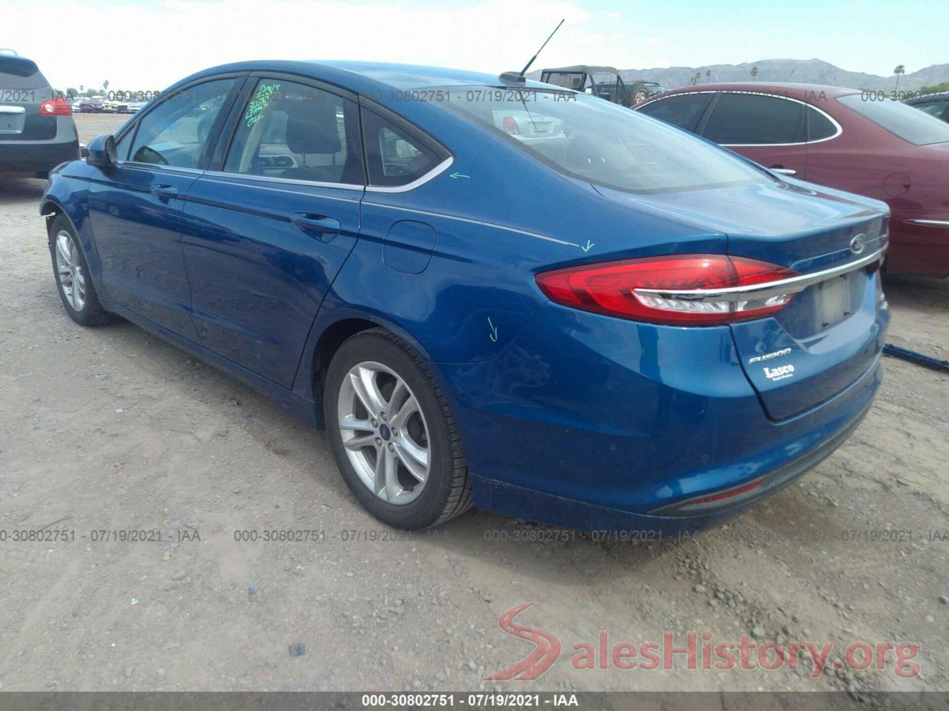 3FA6P0HD9JR252544 2018 FORD FUSION