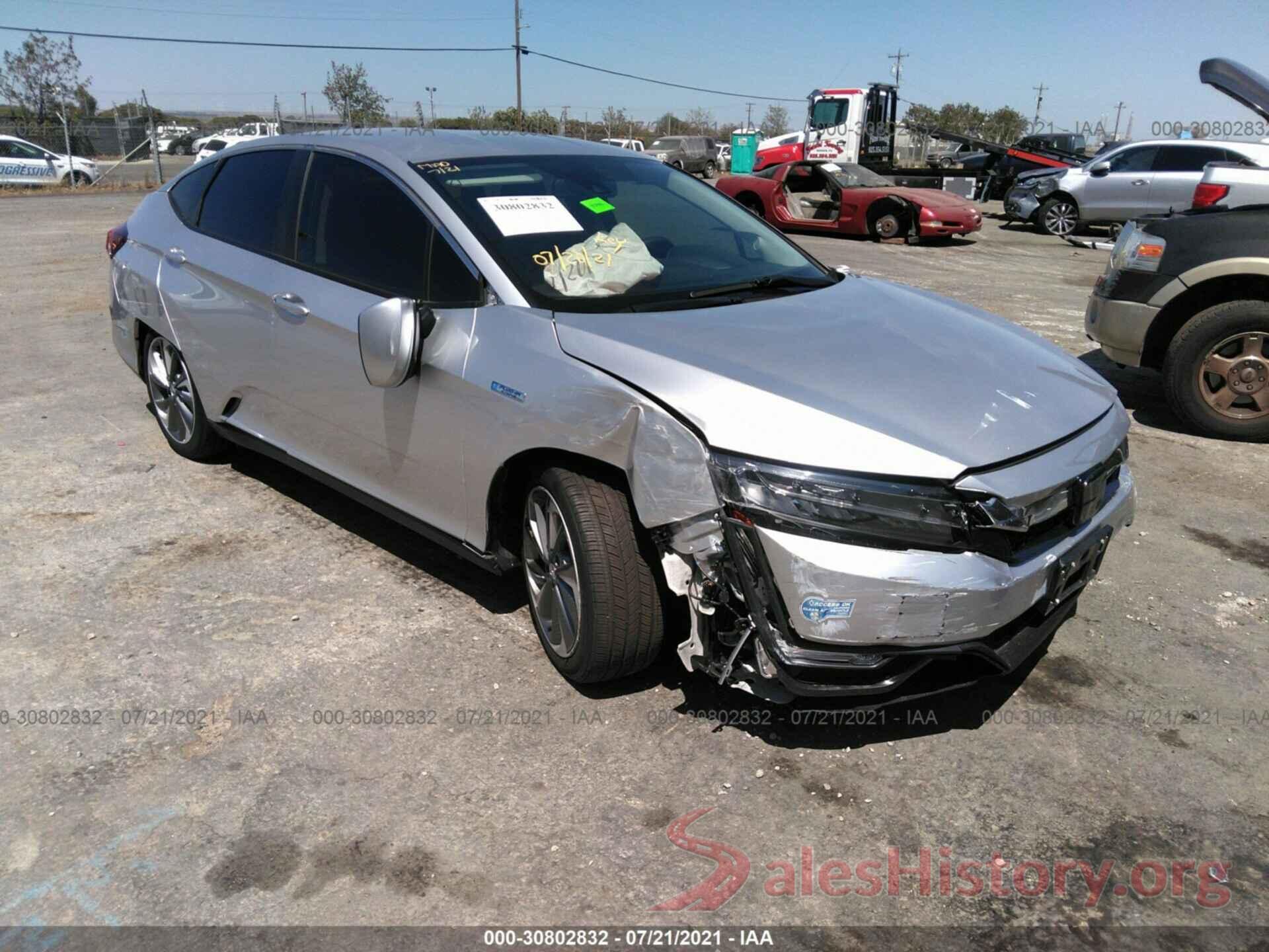 JHMZC5F37LC002116 2020 HONDA CLARITY PLUG-IN HYBRID