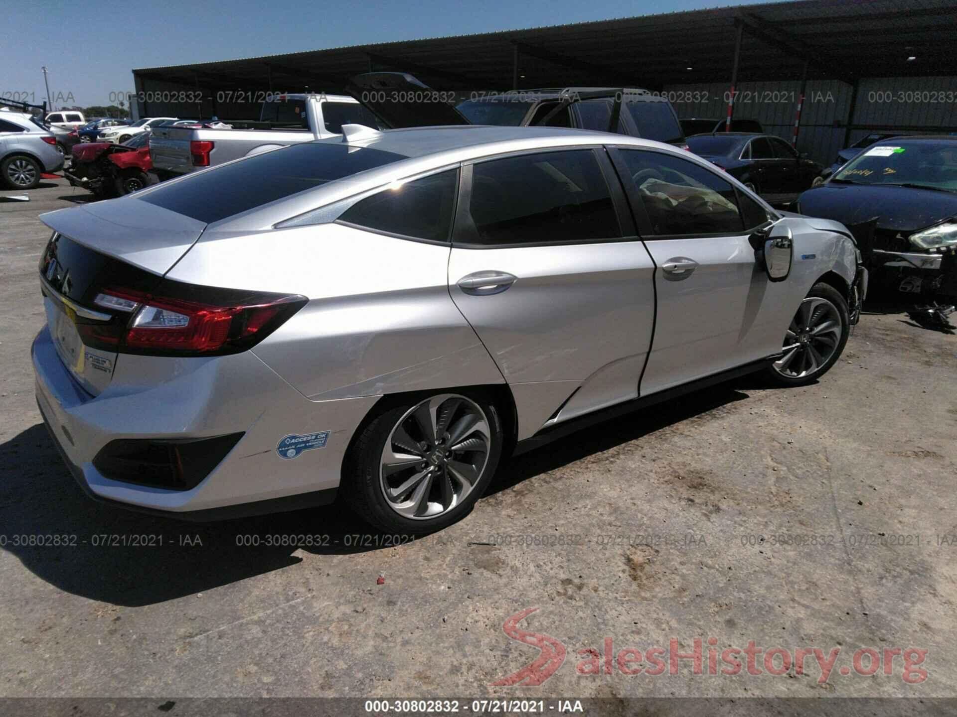 JHMZC5F37LC002116 2020 HONDA CLARITY PLUG-IN HYBRID