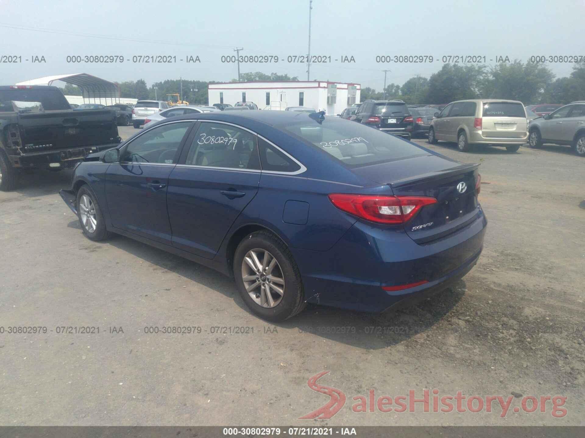 5NPE24AF2HH535193 2017 HYUNDAI SONATA