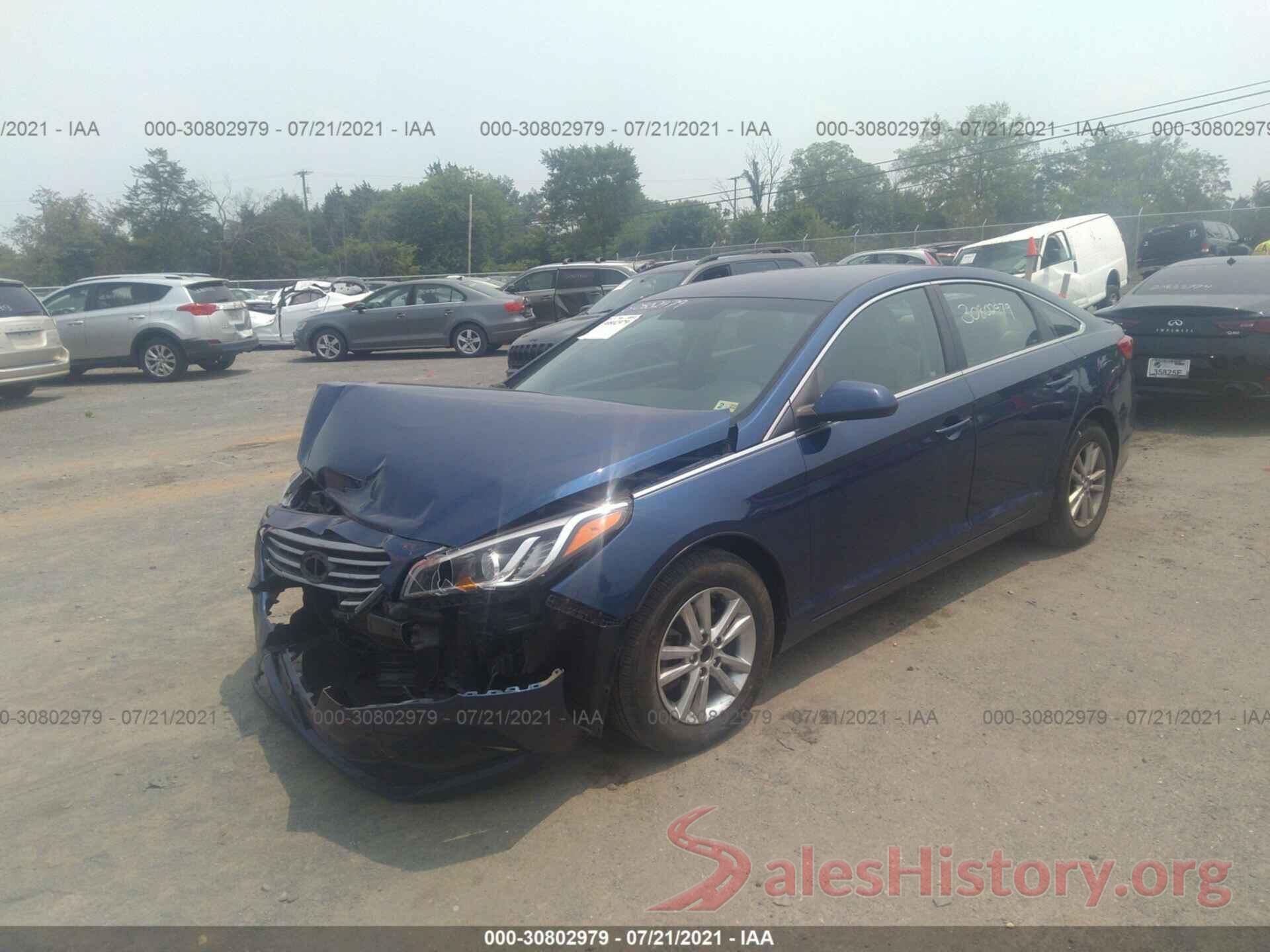 5NPE24AF2HH535193 2017 HYUNDAI SONATA