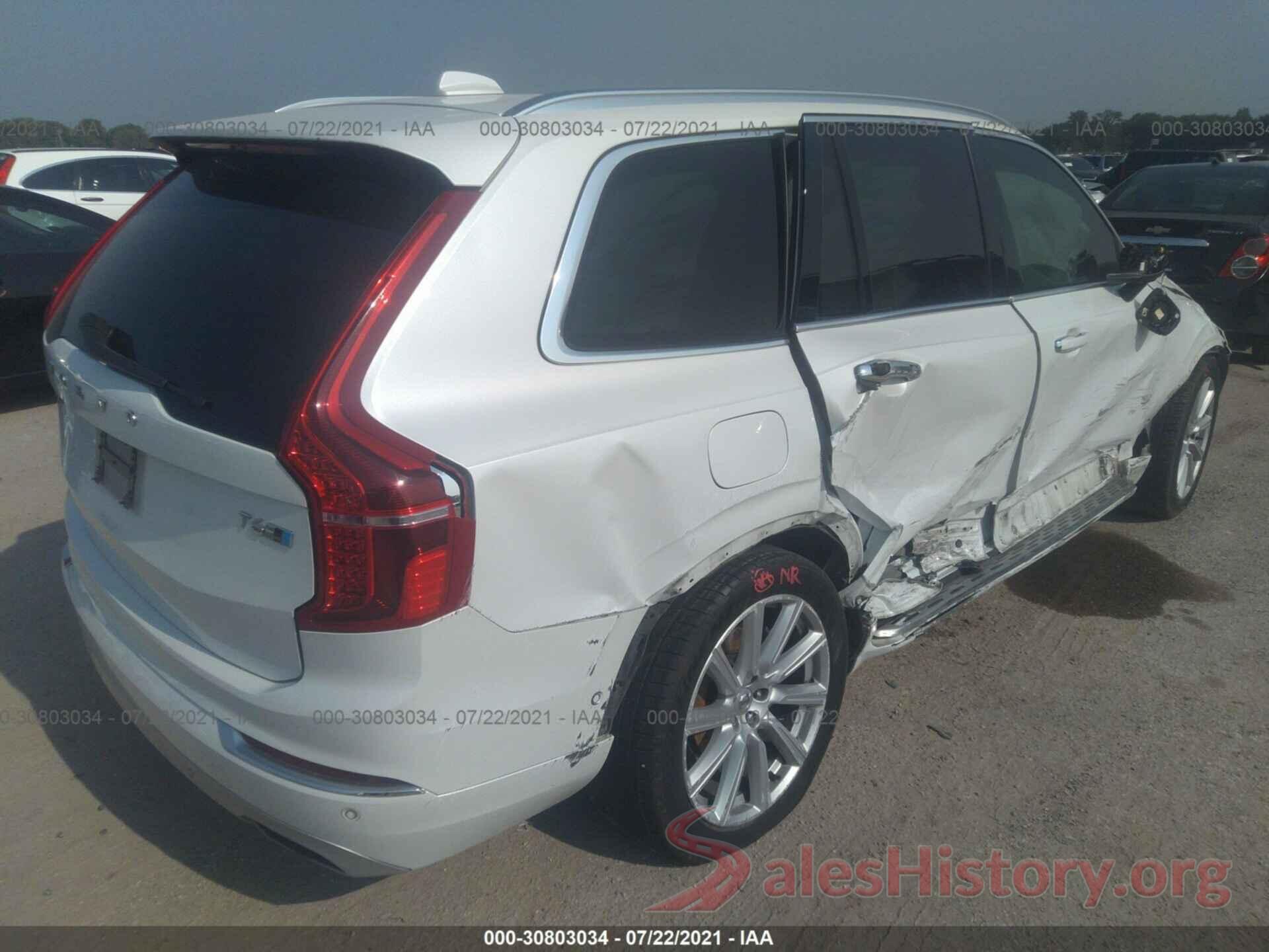 YV4A22PL0G1025752 2016 VOLVO XC90