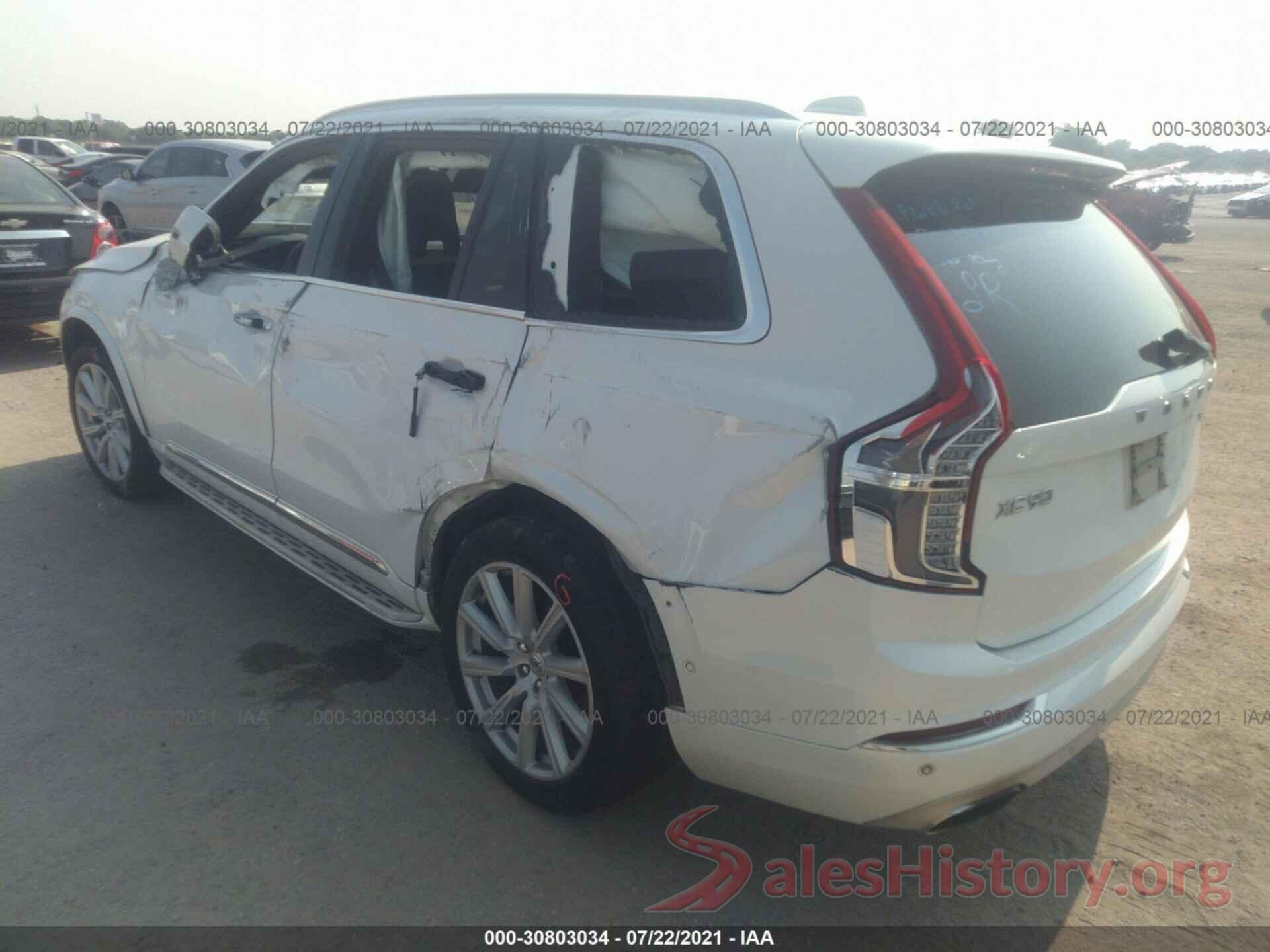 YV4A22PL0G1025752 2016 VOLVO XC90