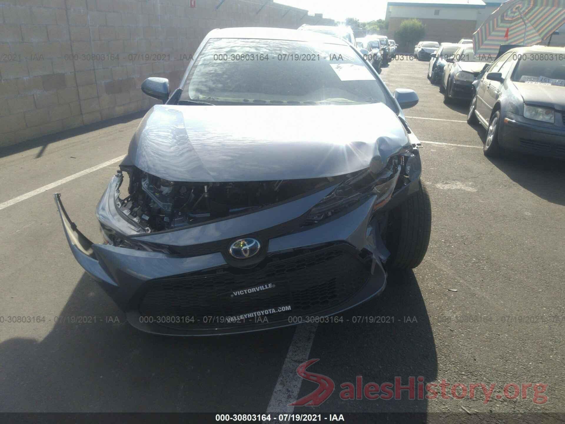 JTDEAMDE0MJ026761 2021 TOYOTA COROLLA