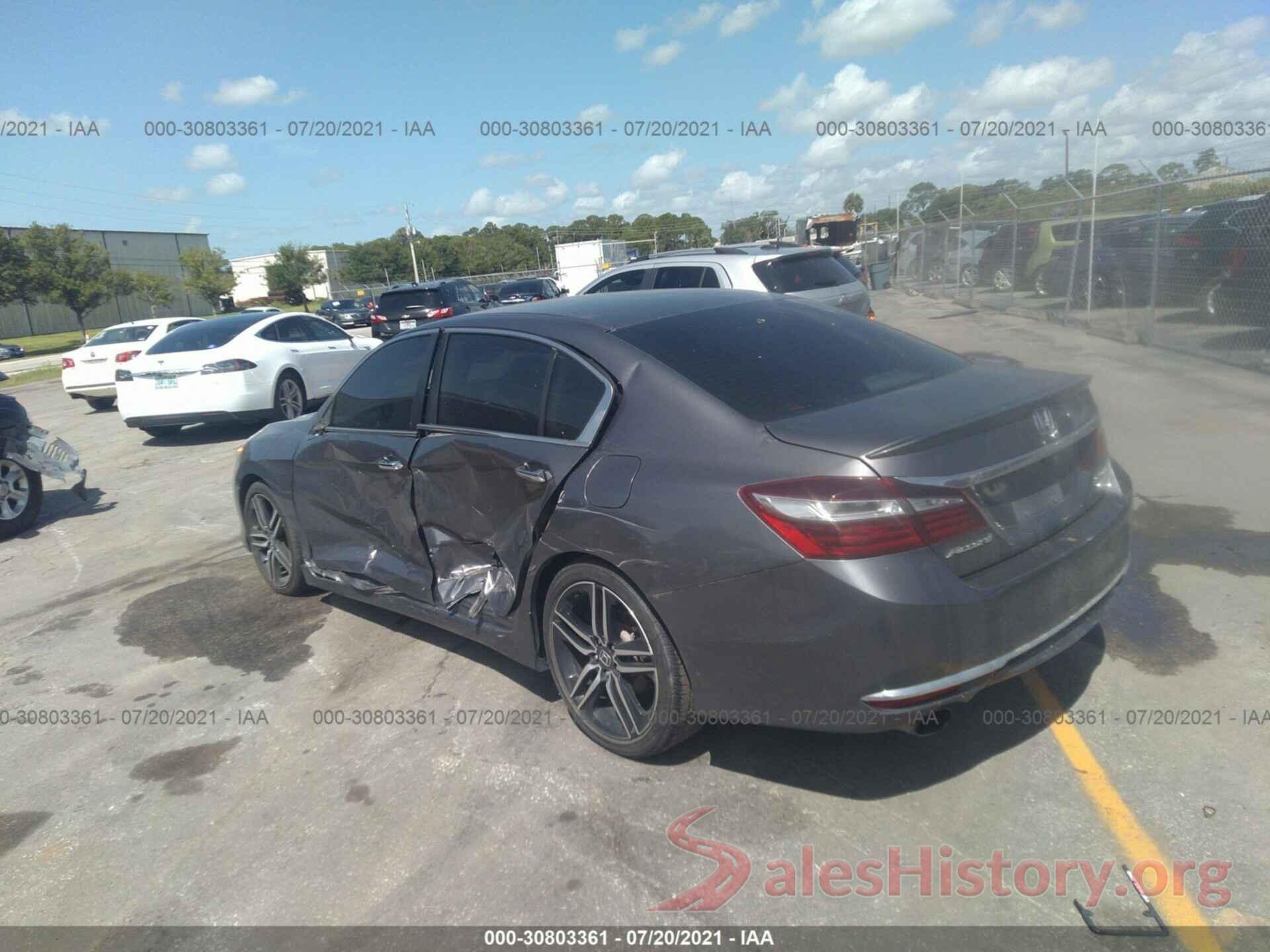 1HGCR2F55GA138530 2016 HONDA ACCORD SEDAN