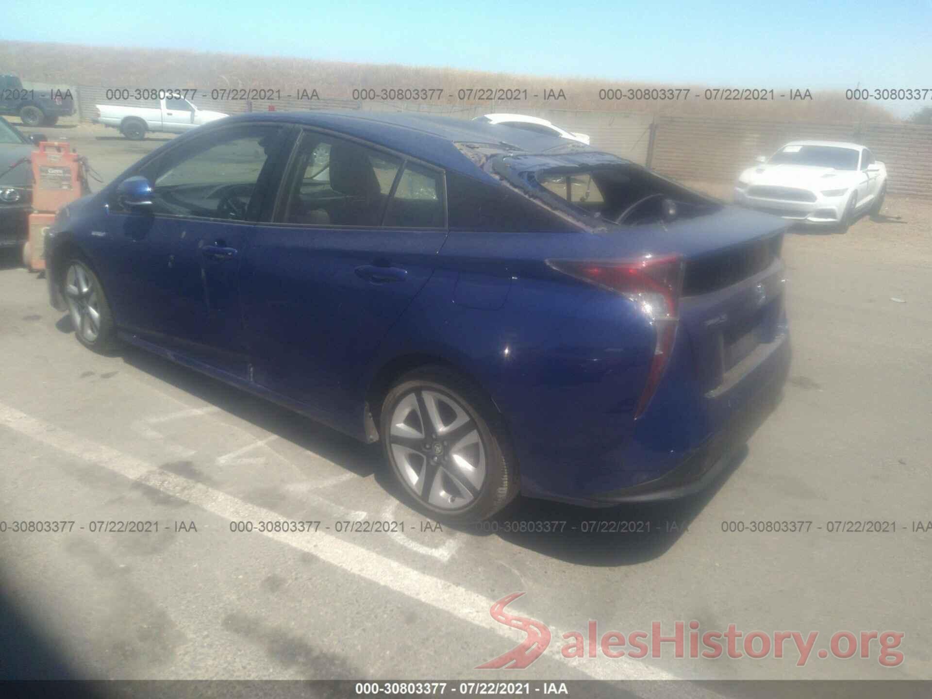 JTDKARFUXH3046238 2017 TOYOTA PRIUS