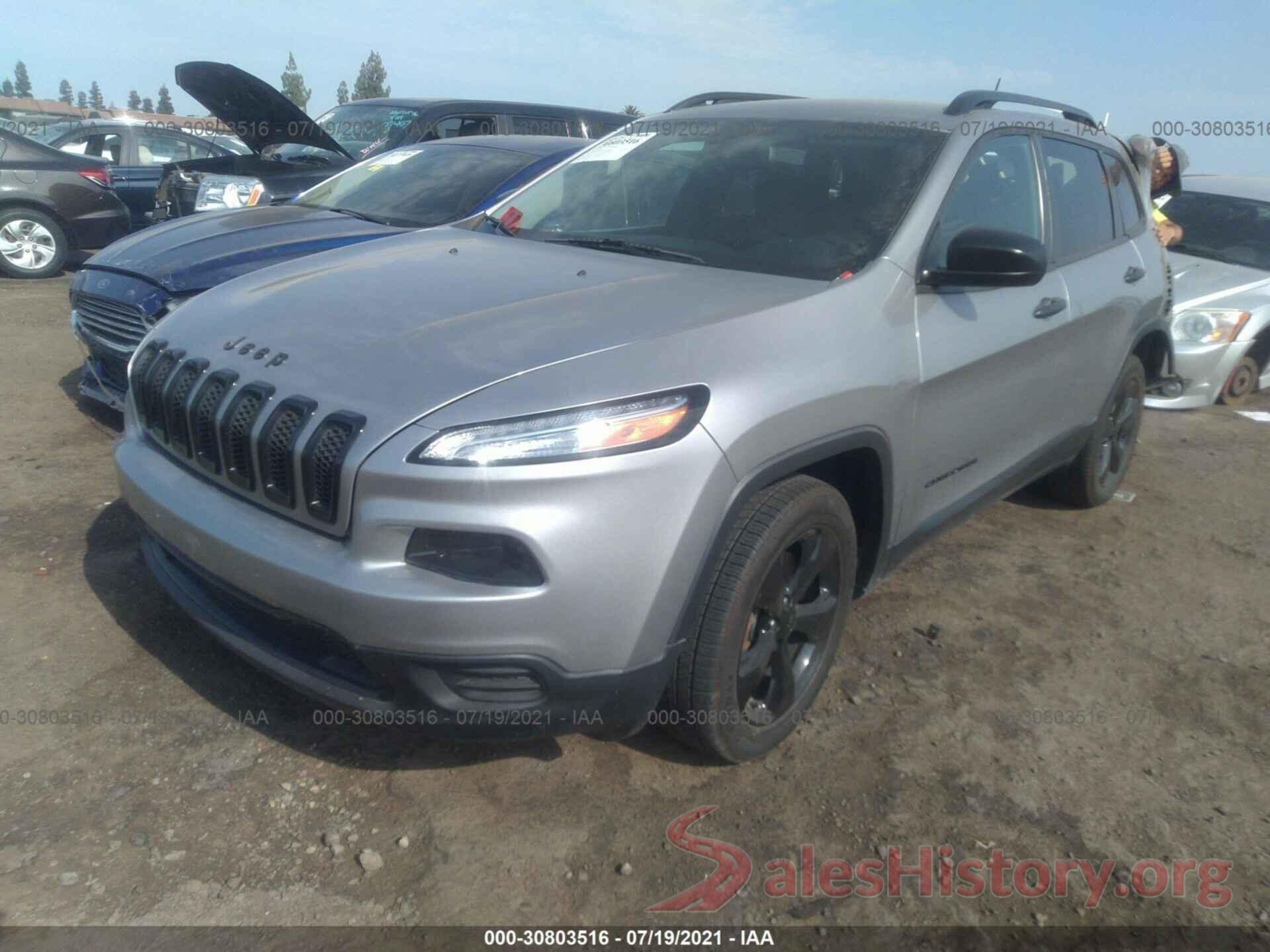 1C4PJLAB7HW603209 2017 JEEP CHEROKEE