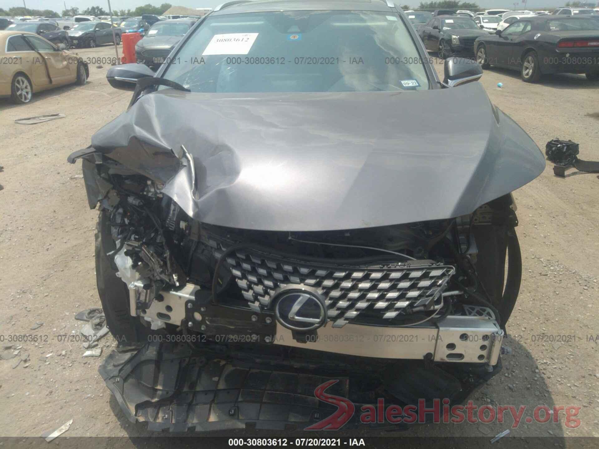 2T2HGMDA5LC056238 2020 LEXUS RX