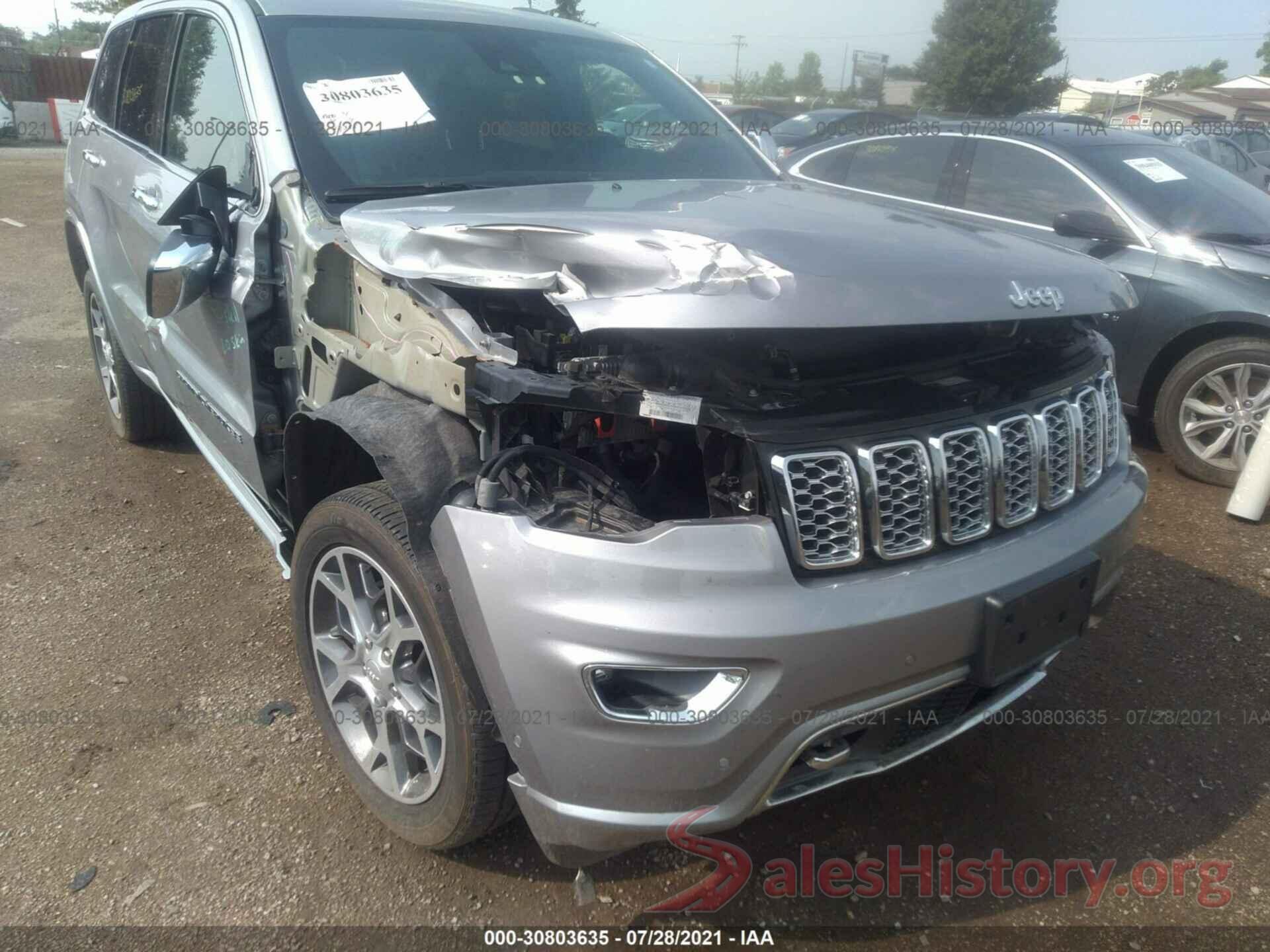 1C4RJFCG6KC726348 2019 JEEP GRAND CHEROKEE