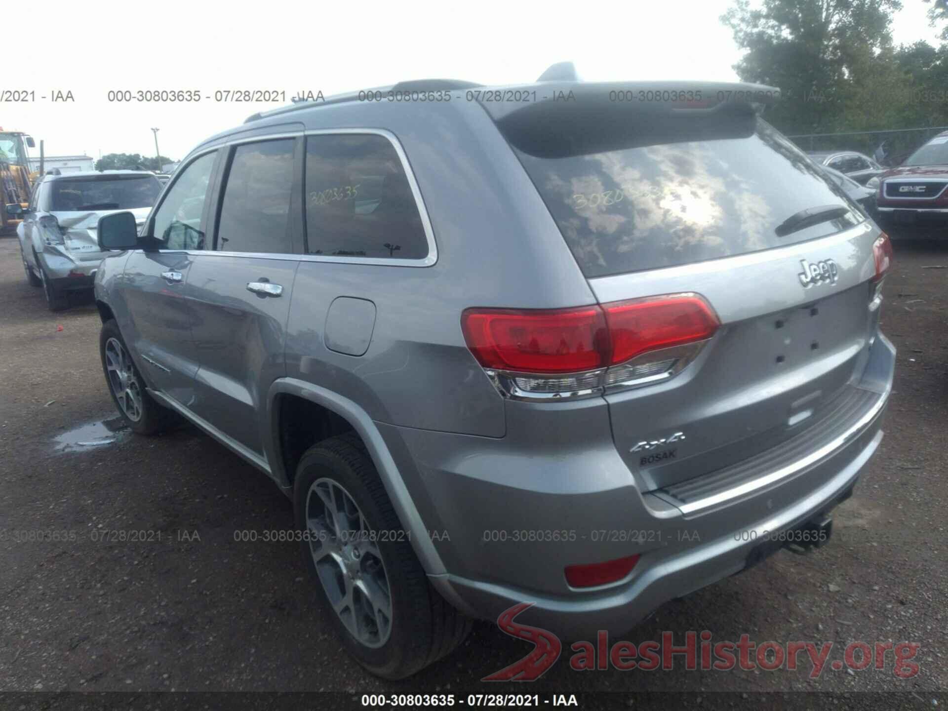 1C4RJFCG6KC726348 2019 JEEP GRAND CHEROKEE