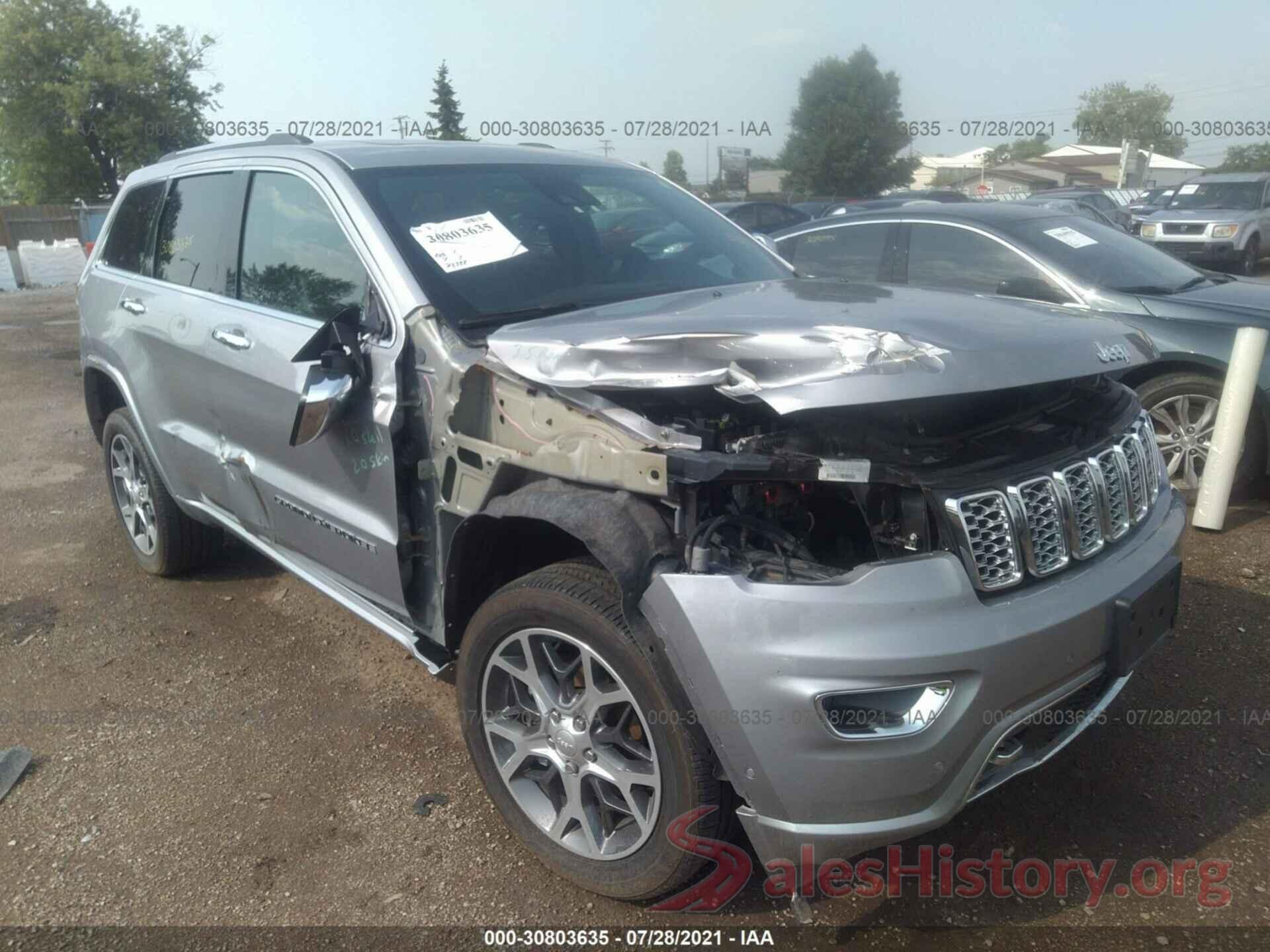 1C4RJFCG6KC726348 2019 JEEP GRAND CHEROKEE