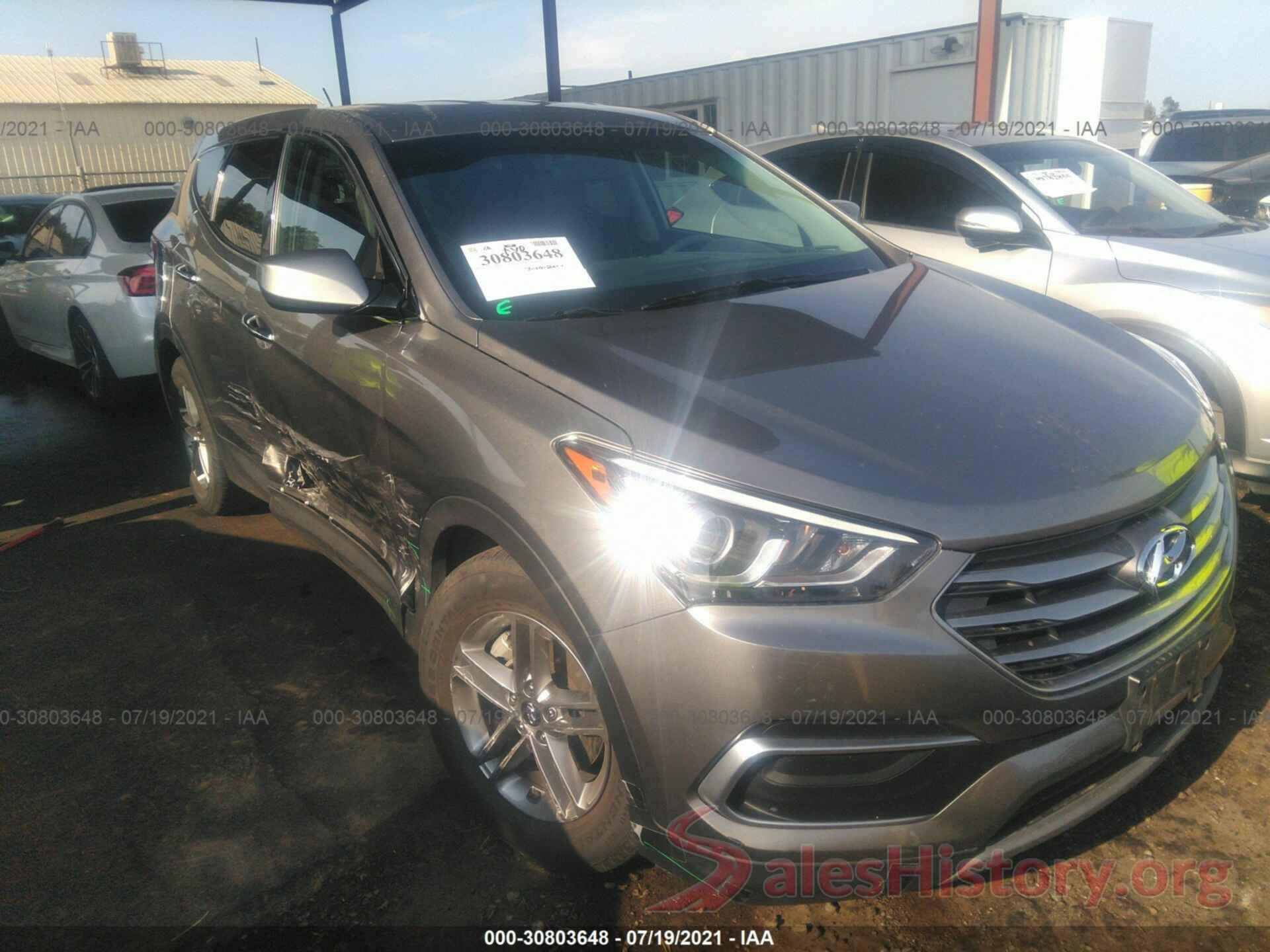 5XYZT3LB2JG570056 2018 HYUNDAI SANTA FE SPORT