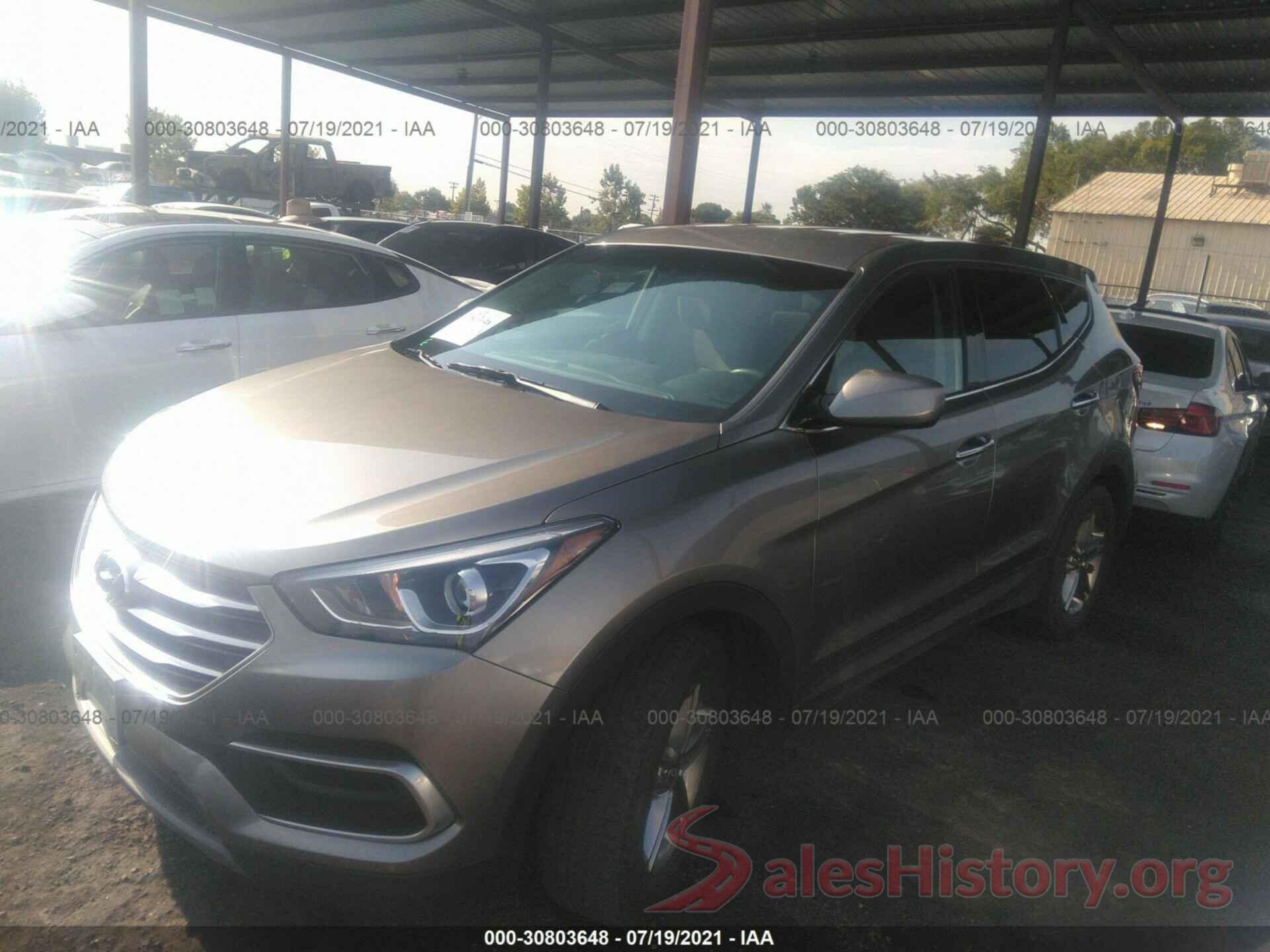 5XYZT3LB2JG570056 2018 HYUNDAI SANTA FE SPORT