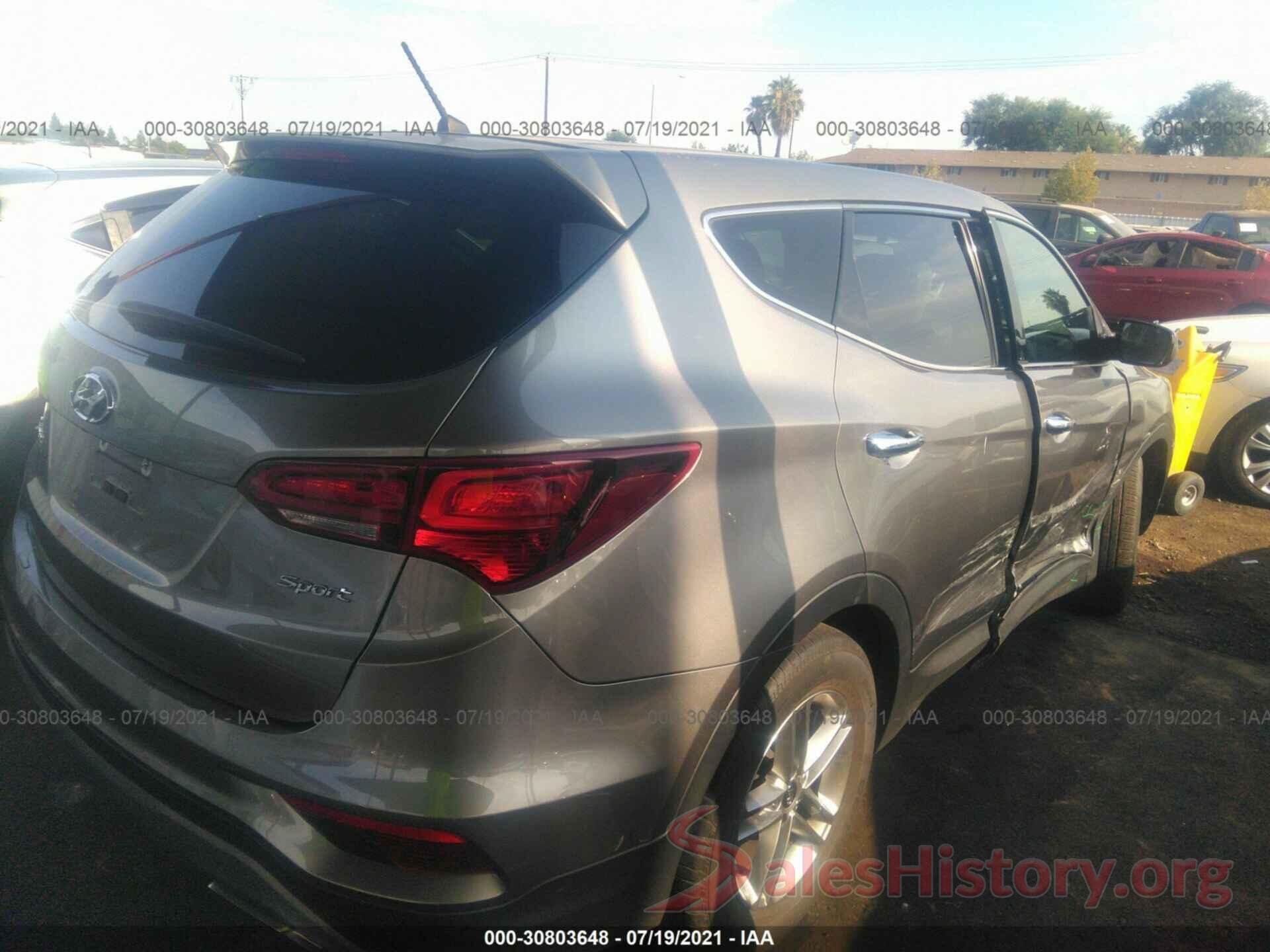 5XYZT3LB2JG570056 2018 HYUNDAI SANTA FE SPORT