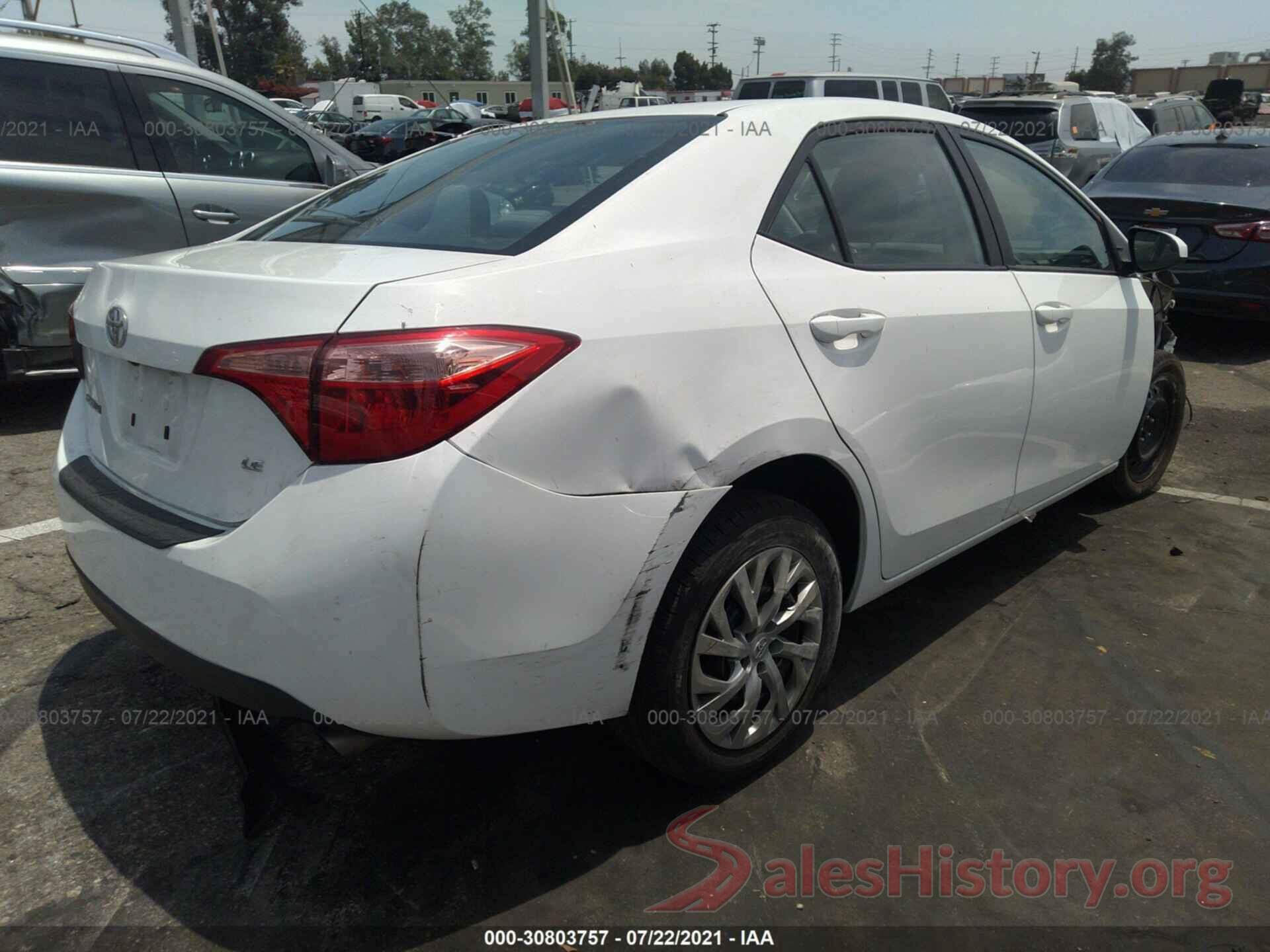 2T1BURHE8KC157575 2019 TOYOTA COROLLA