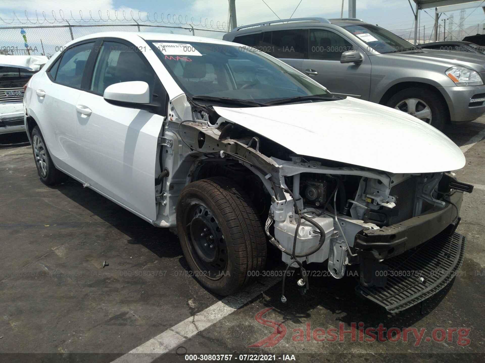 2T1BURHE8KC157575 2019 TOYOTA COROLLA