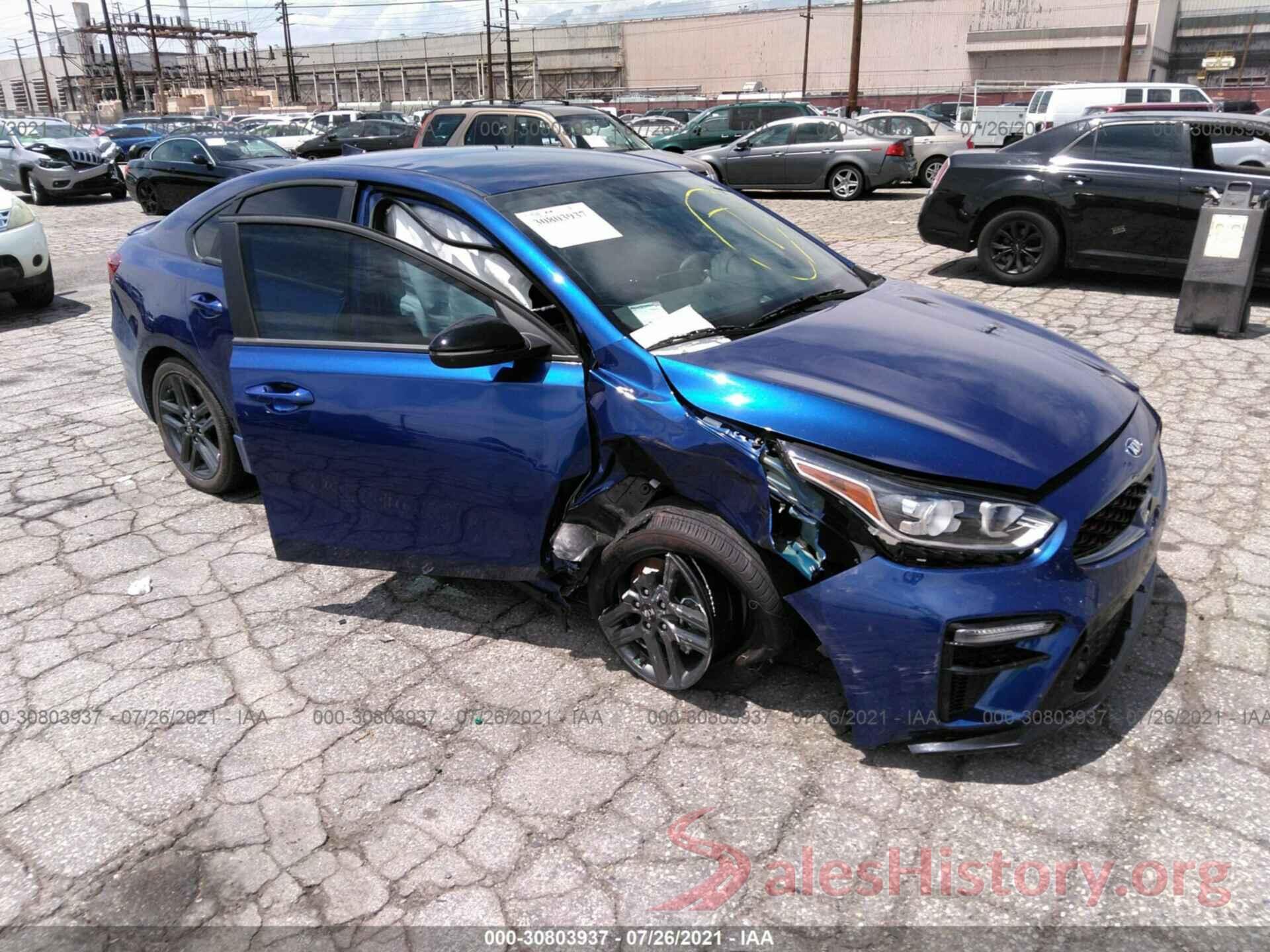 3KPF34AD8ME351472 2021 KIA FORTE